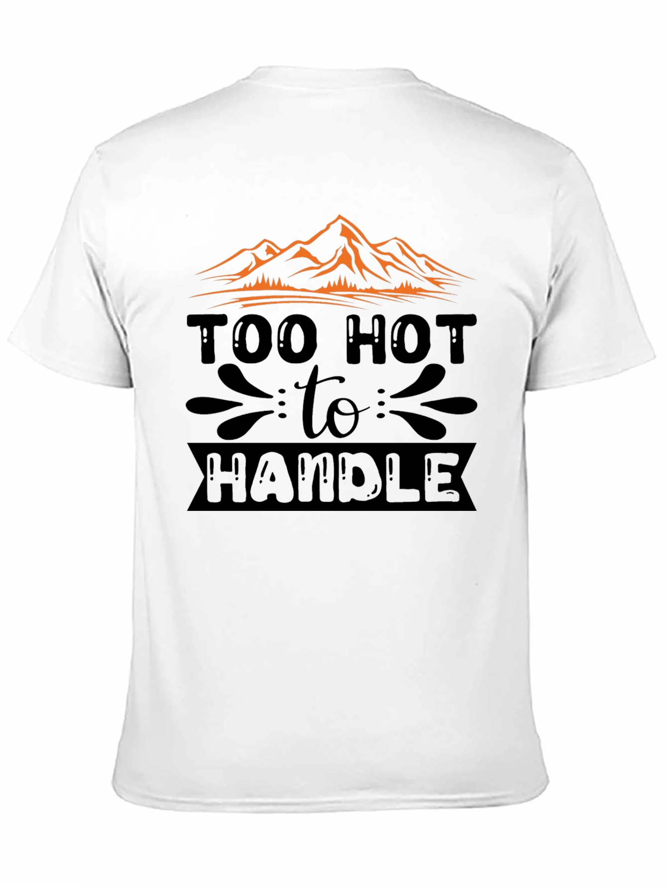 Black Too Hot To Handle Graphic Tee view 11