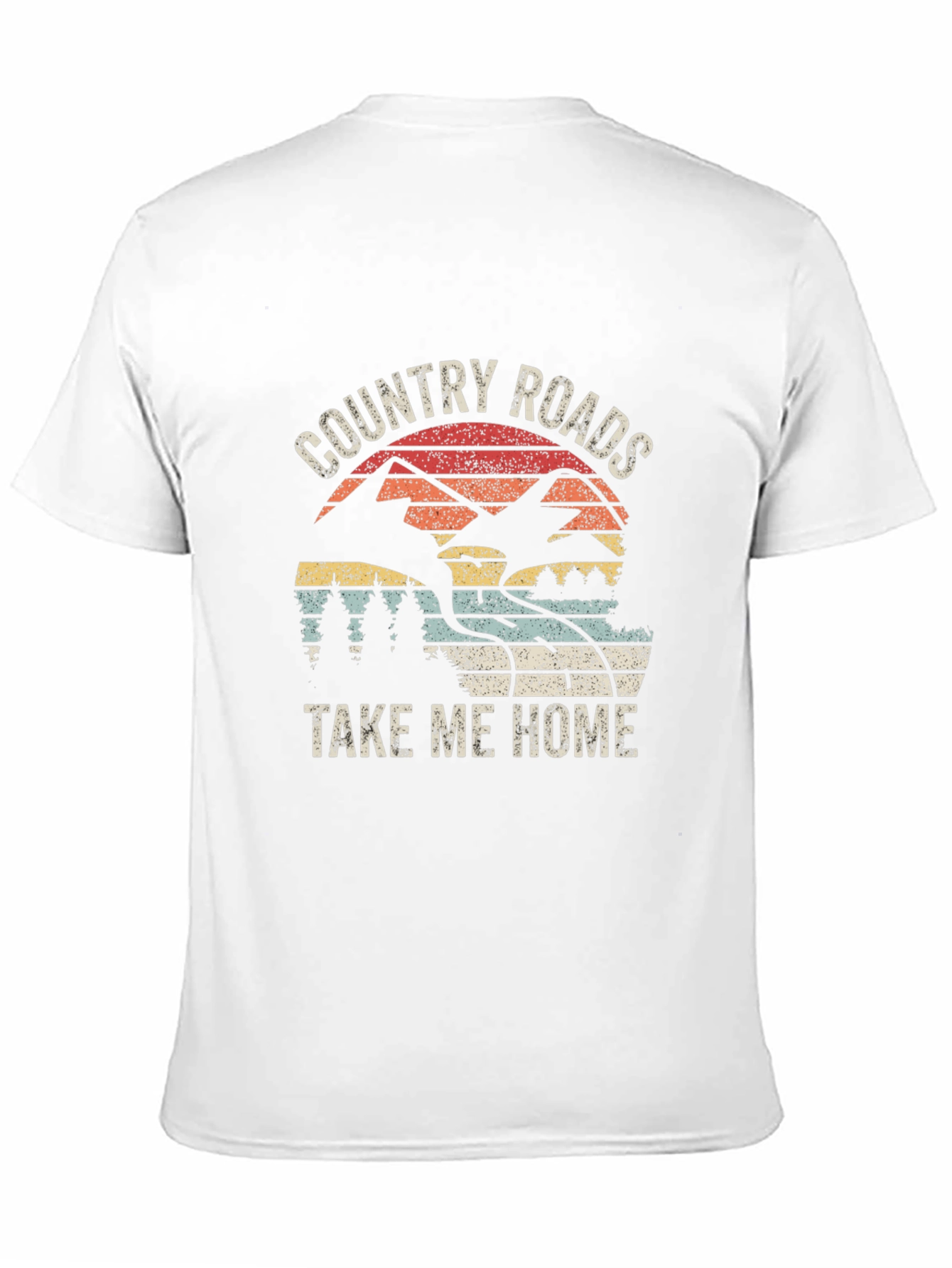 Black Country Roads T-Shirt - Take Me Home Black Tee view 11