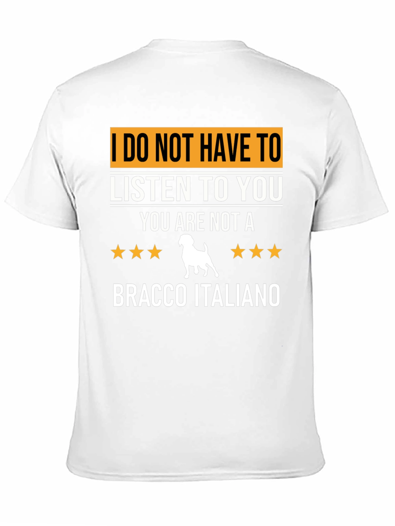Black Bracco Italiano Dog T-Shirt - Funny Dog Lover Tee view 11