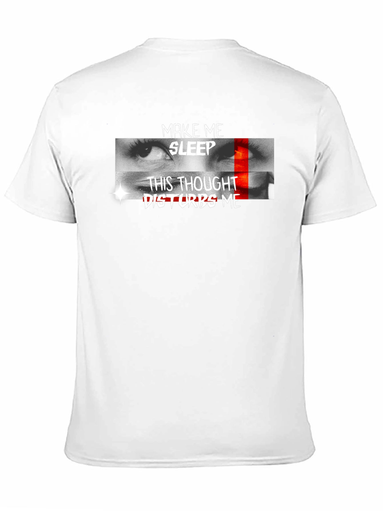 Black Make Me Sleep Graphic Tee - Dark Humor Novelty Shirt view 11