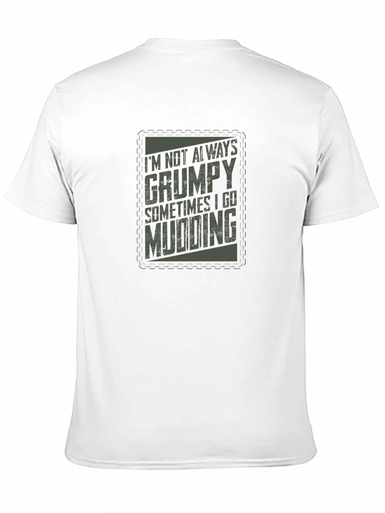 Black Grumpy Mudding Graphic Tee view 11