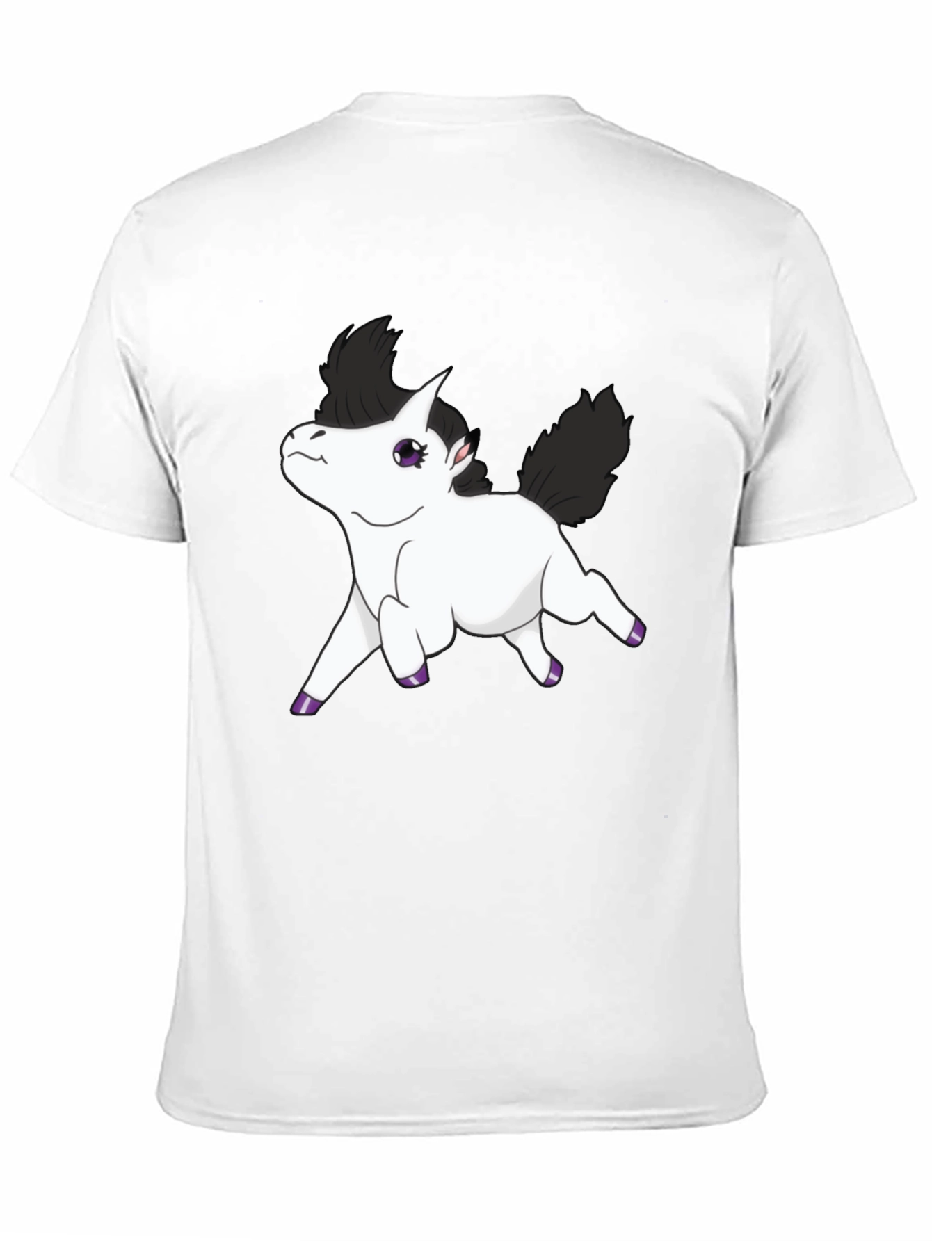 Black Black Unicorn Graphic Tee - Men's Short Sleeve Shirt view 11