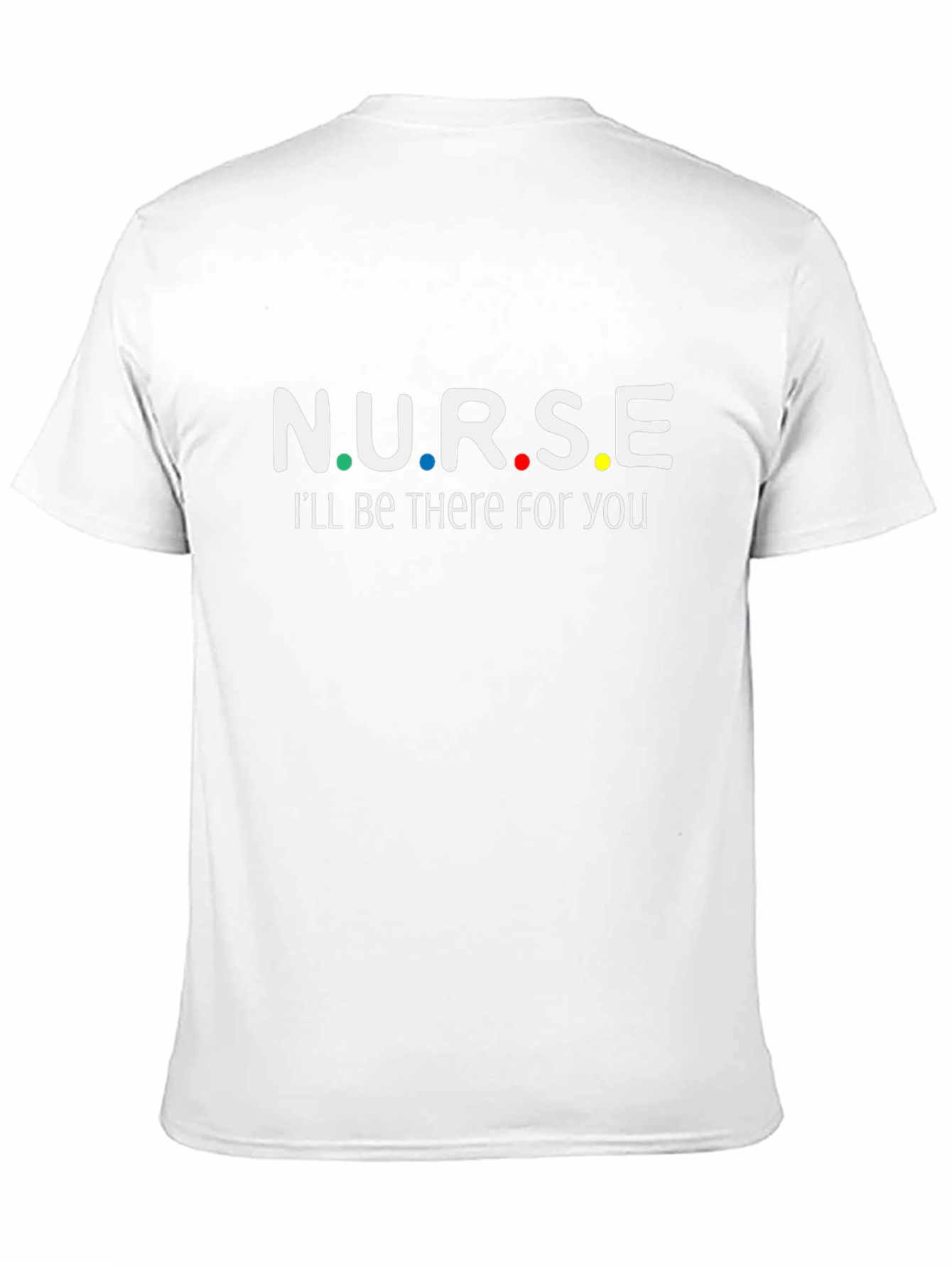 Black Nurse Friends Themed T-Shirt view 11