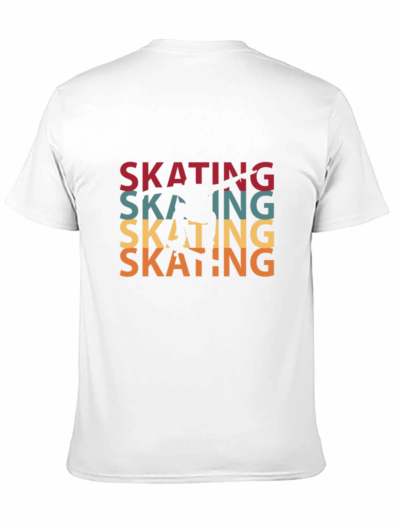 Black Retro Skating T-Shirt - Classic Design, Comfortable Fit view 11