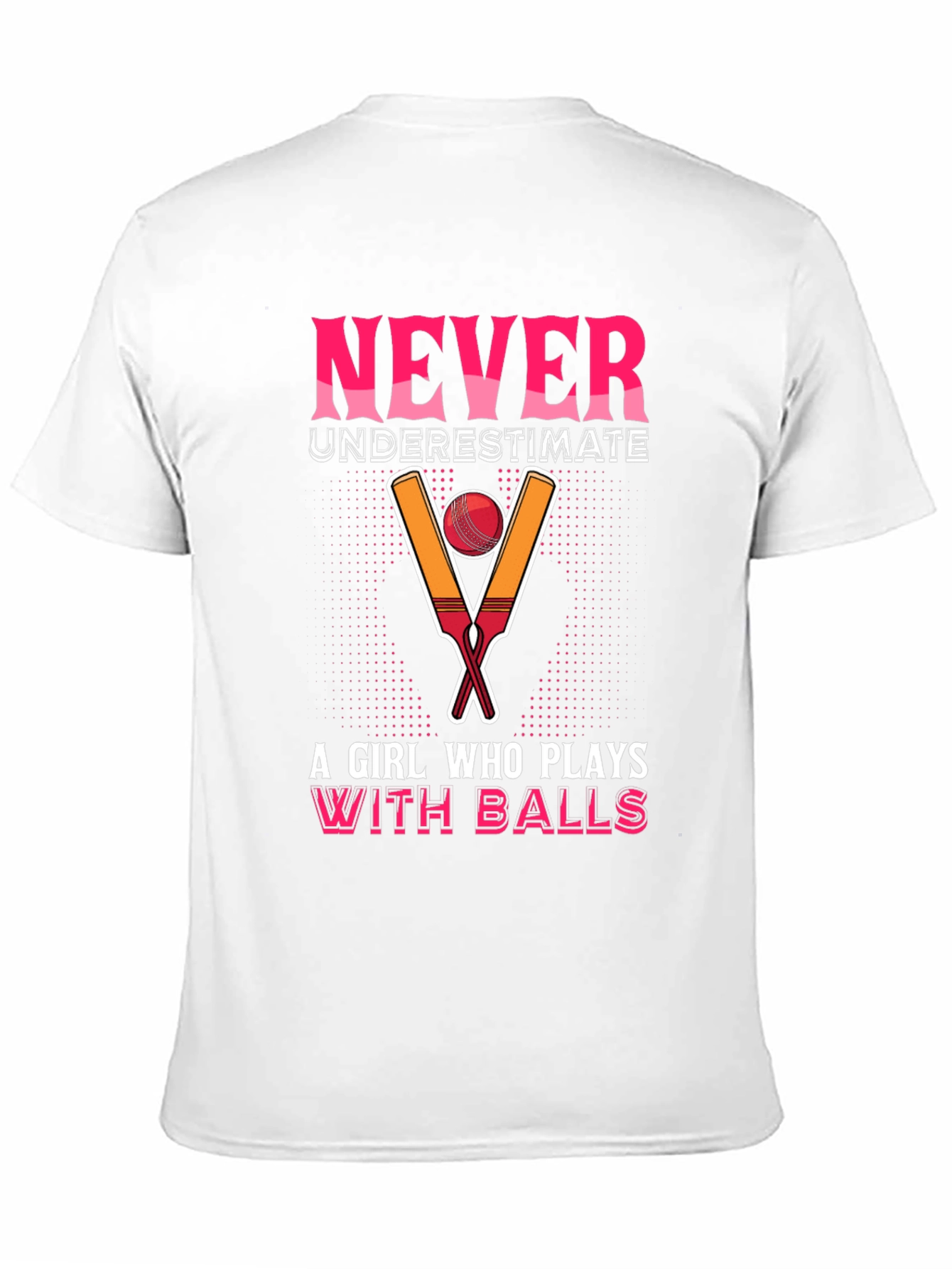 Black Never Underestimate A Girl Who Plays With Balls T-Shirt view 11