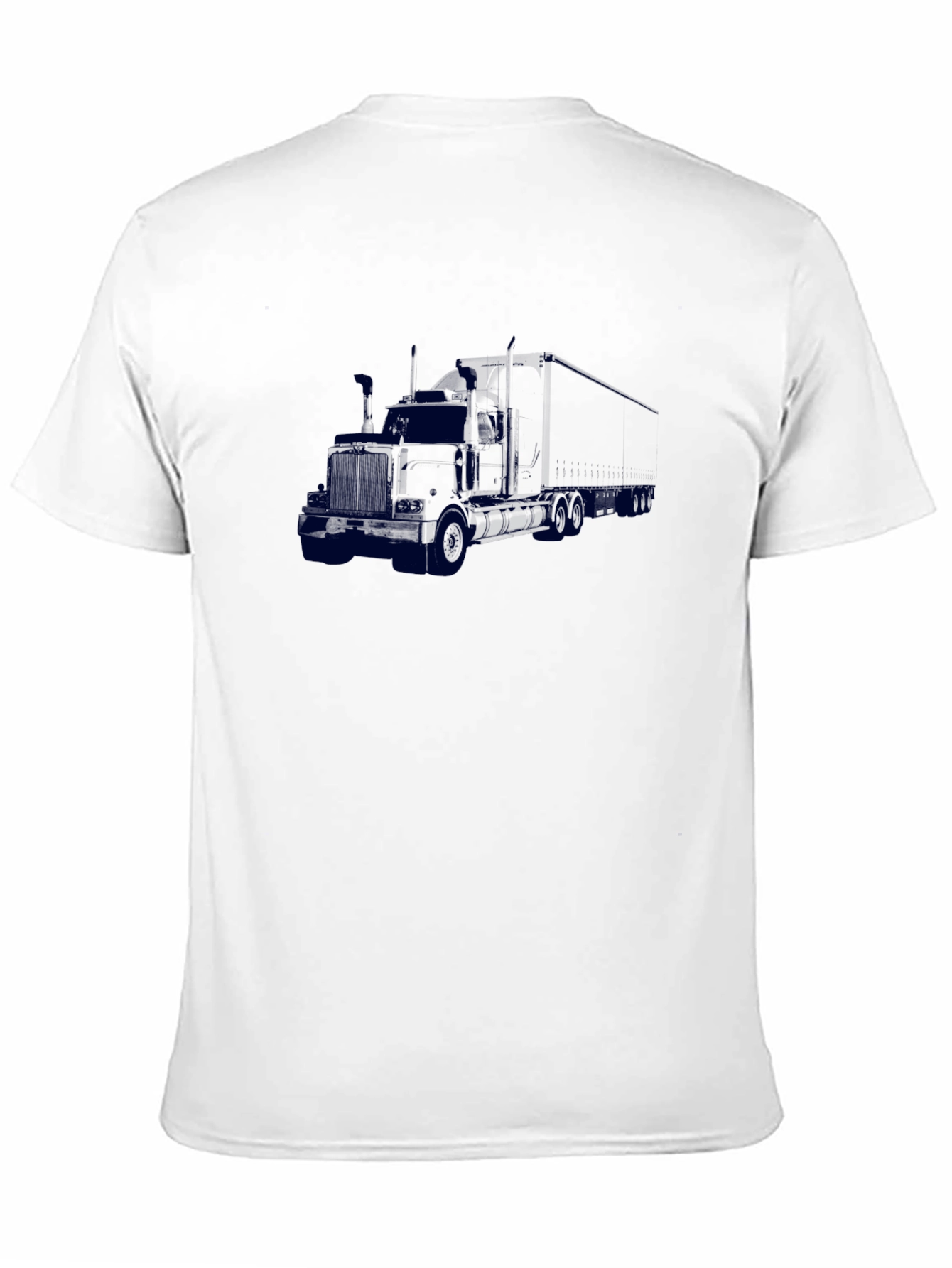 Black Truck Graphic Tee - Classic Black Short Sleeve view 11