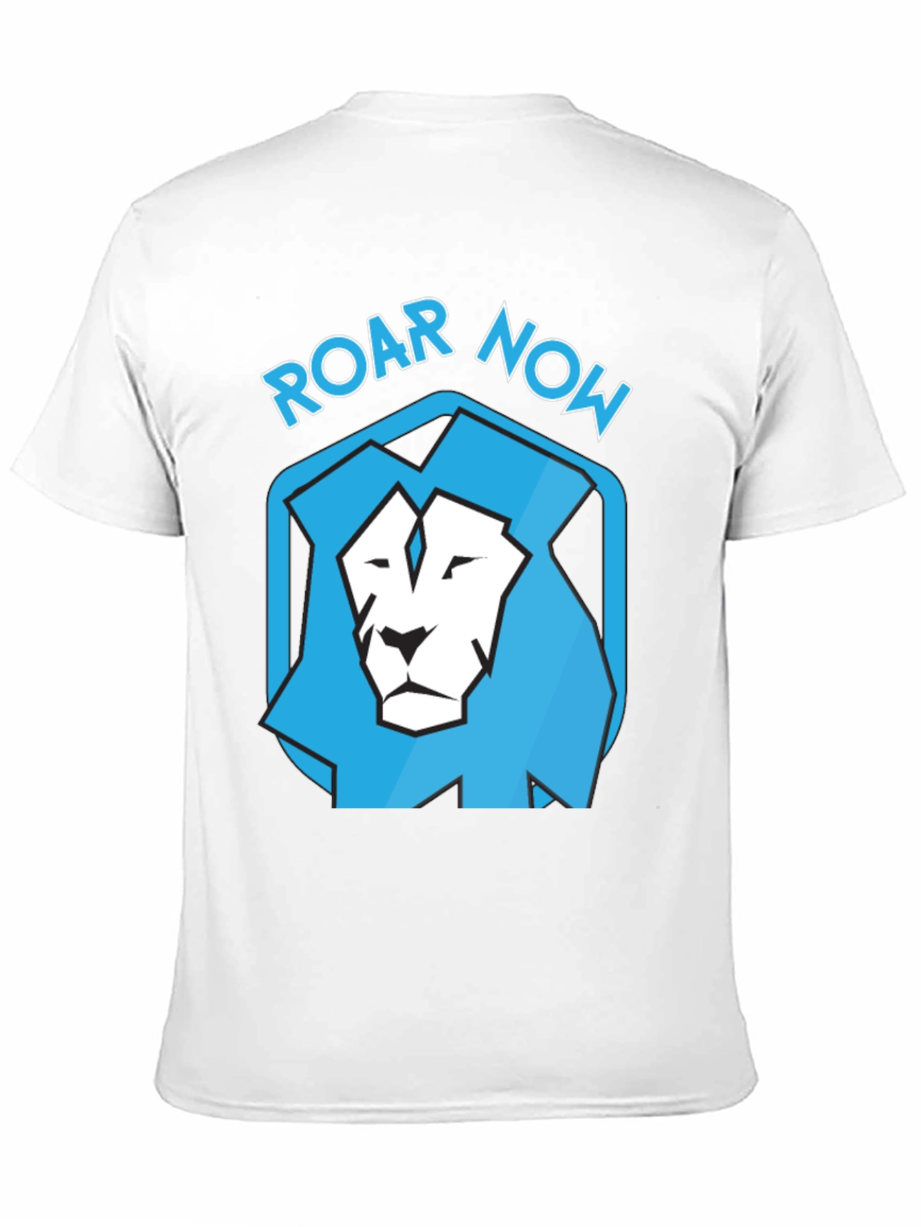 Black Roar Now Graphic Tee - Lion Design view 11