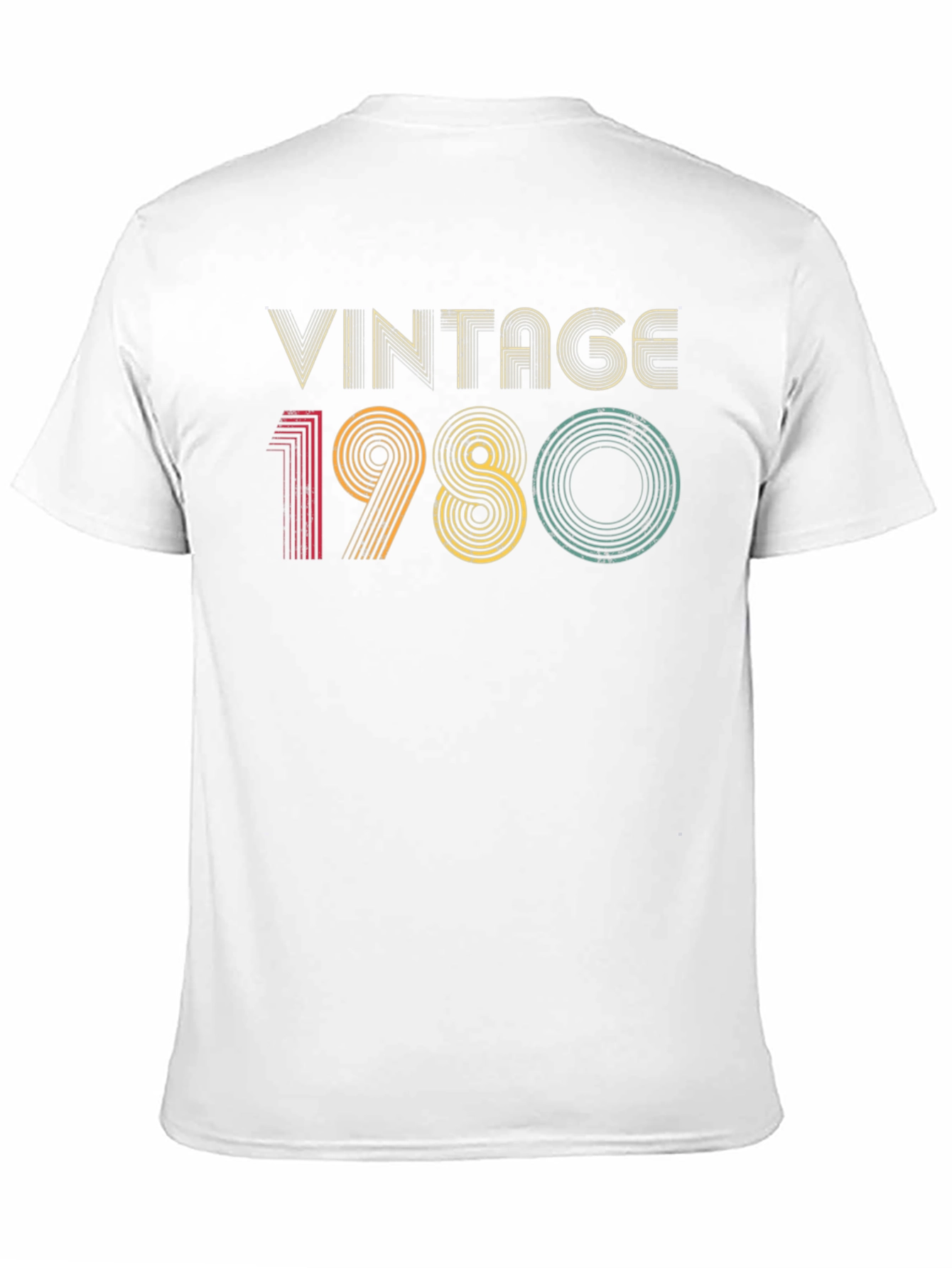 Black Vintage 1980 Graphic T-Shirt - Retro Style view 11