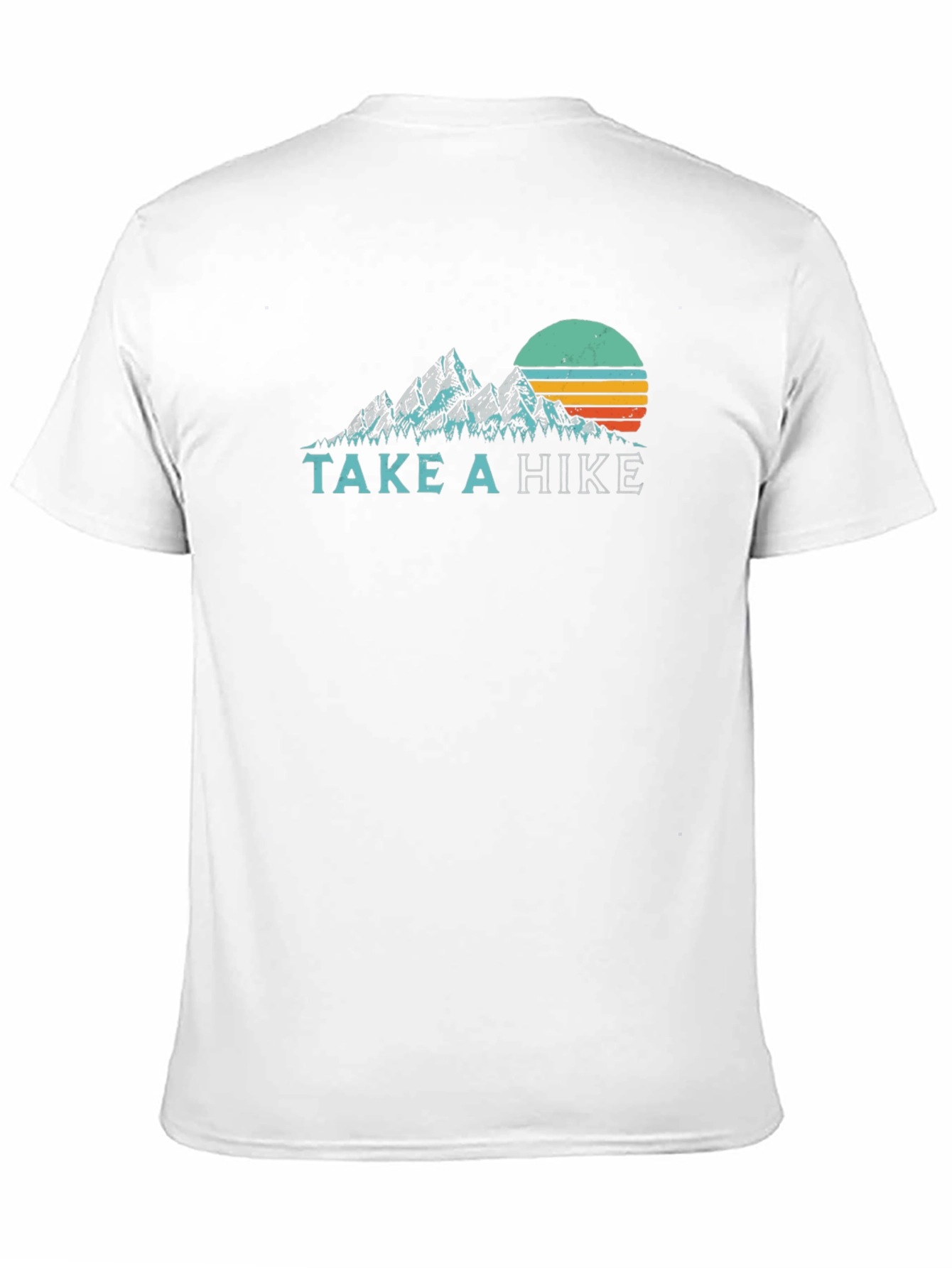 Black Take a Hike Retro Graphic Tee view 11