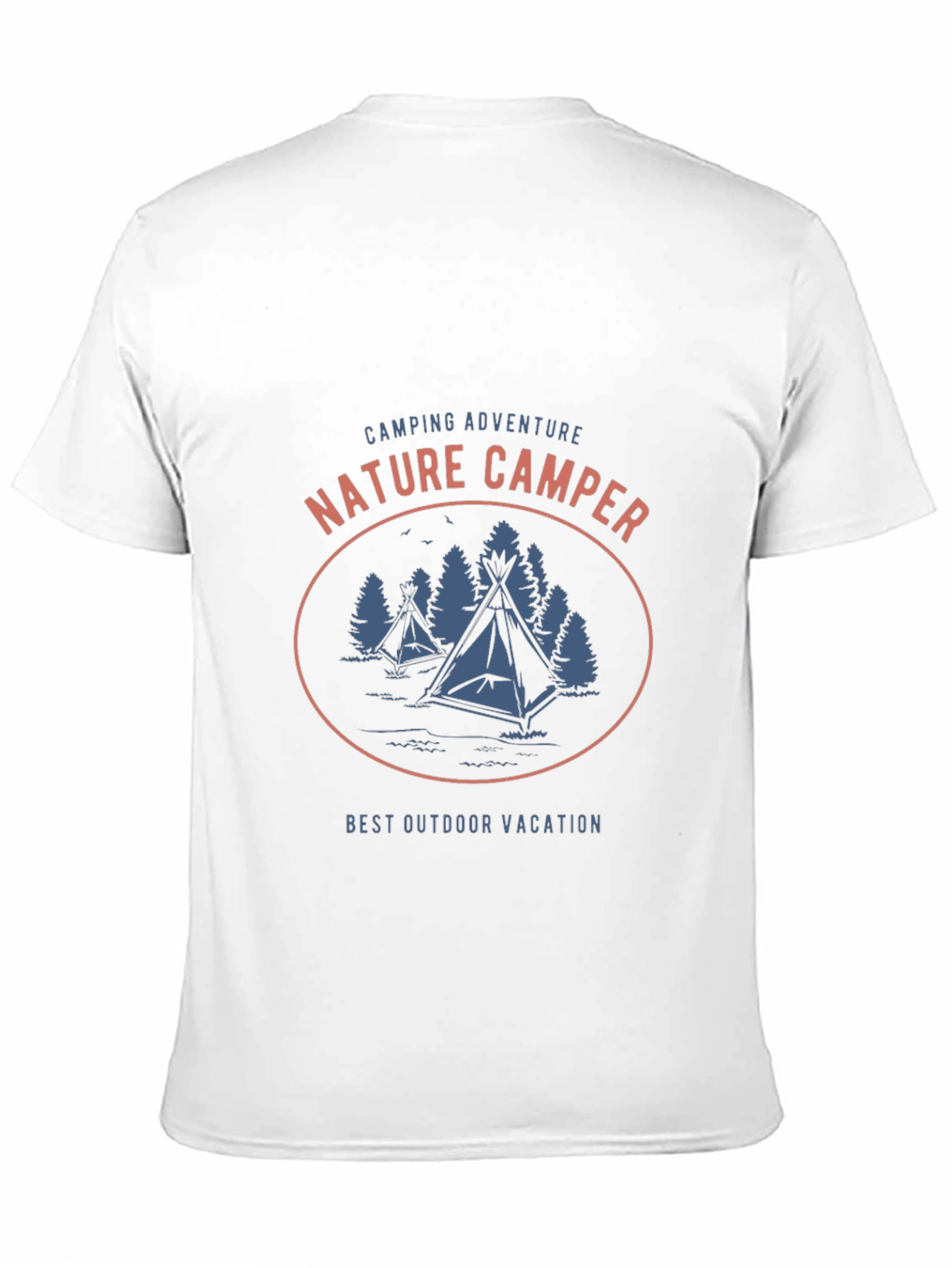 Black Nature Camper Graphic T-Shirt view 11
