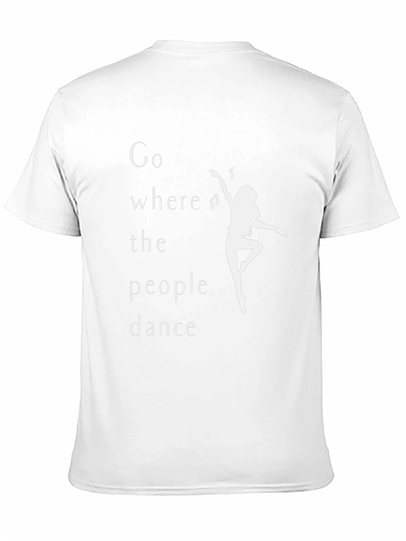Black Dance Inspired Graphic Tee - Where the People Dance view 11
