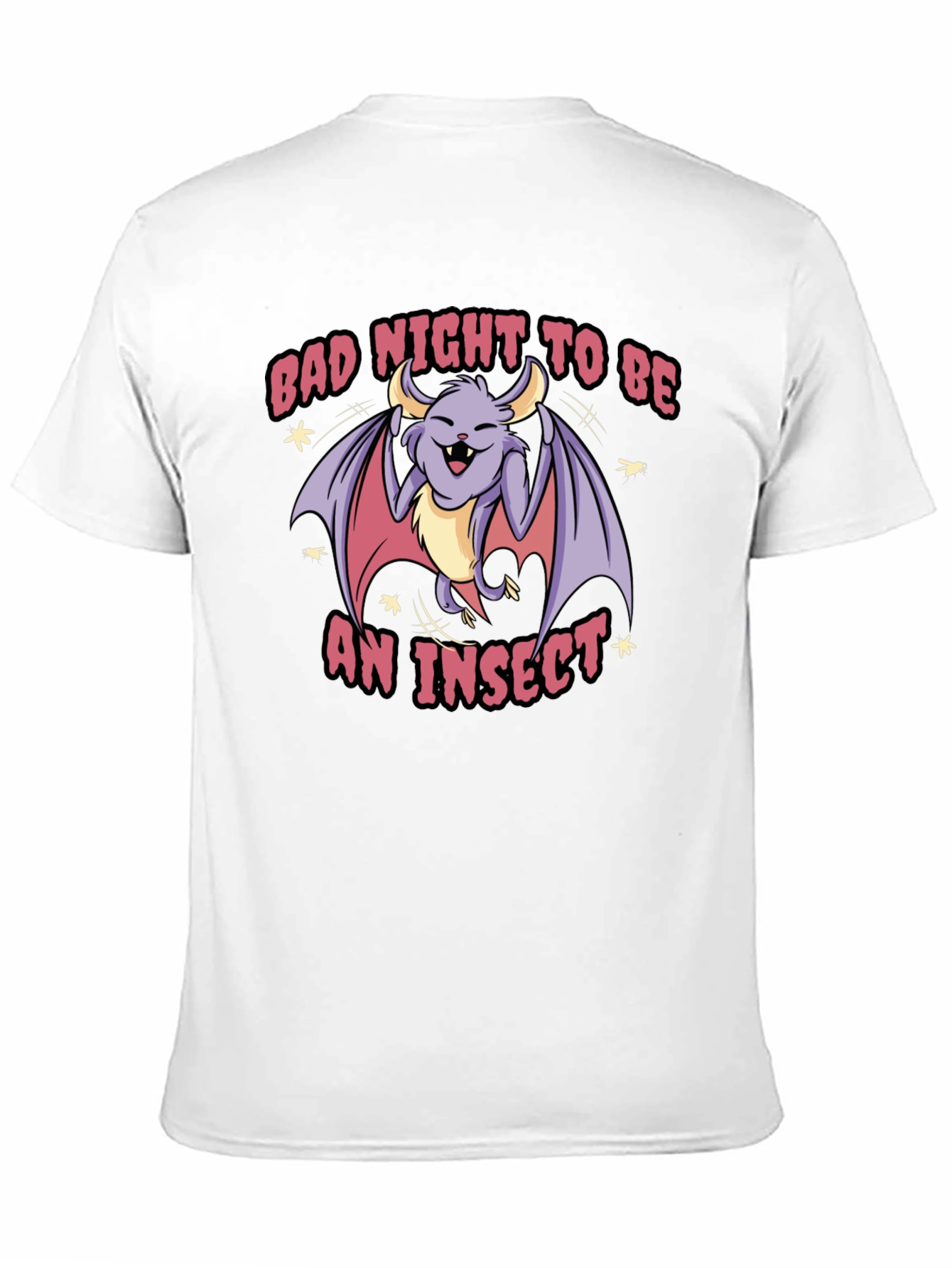 Black Bad Night To Be An Insect T-Shirt view 11