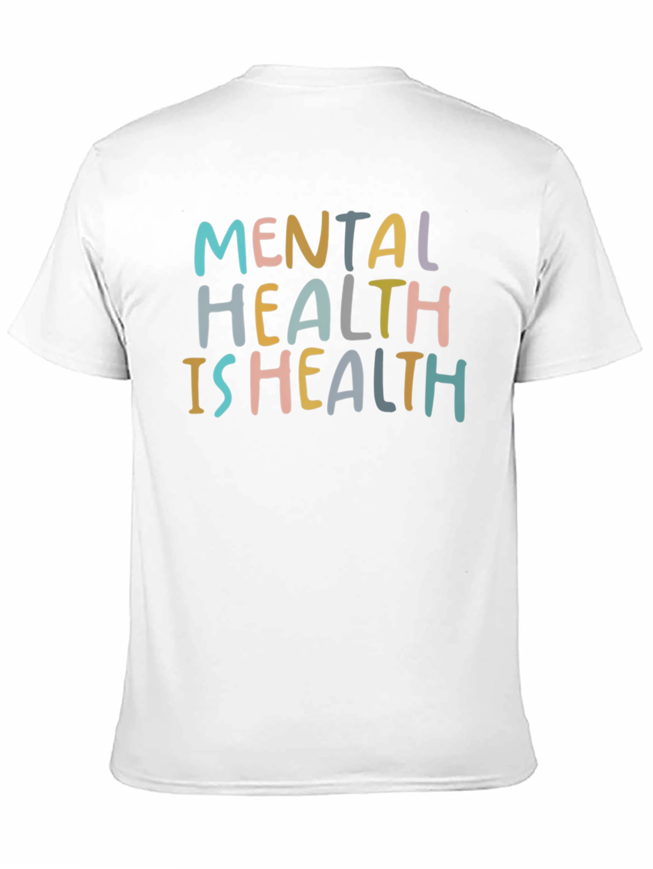 Black Mental Health is Health Graphic T-Shirt view 11