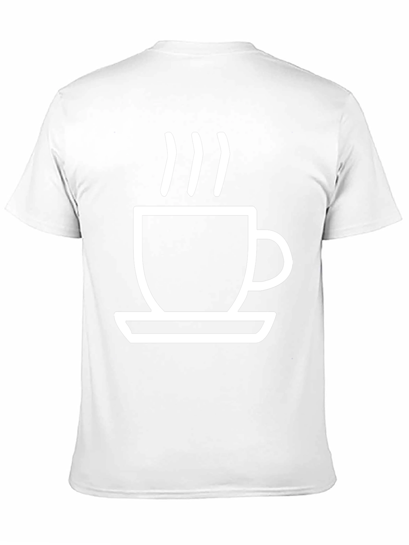 Black Coffee Cup Graphic Black T-Shirt view 11