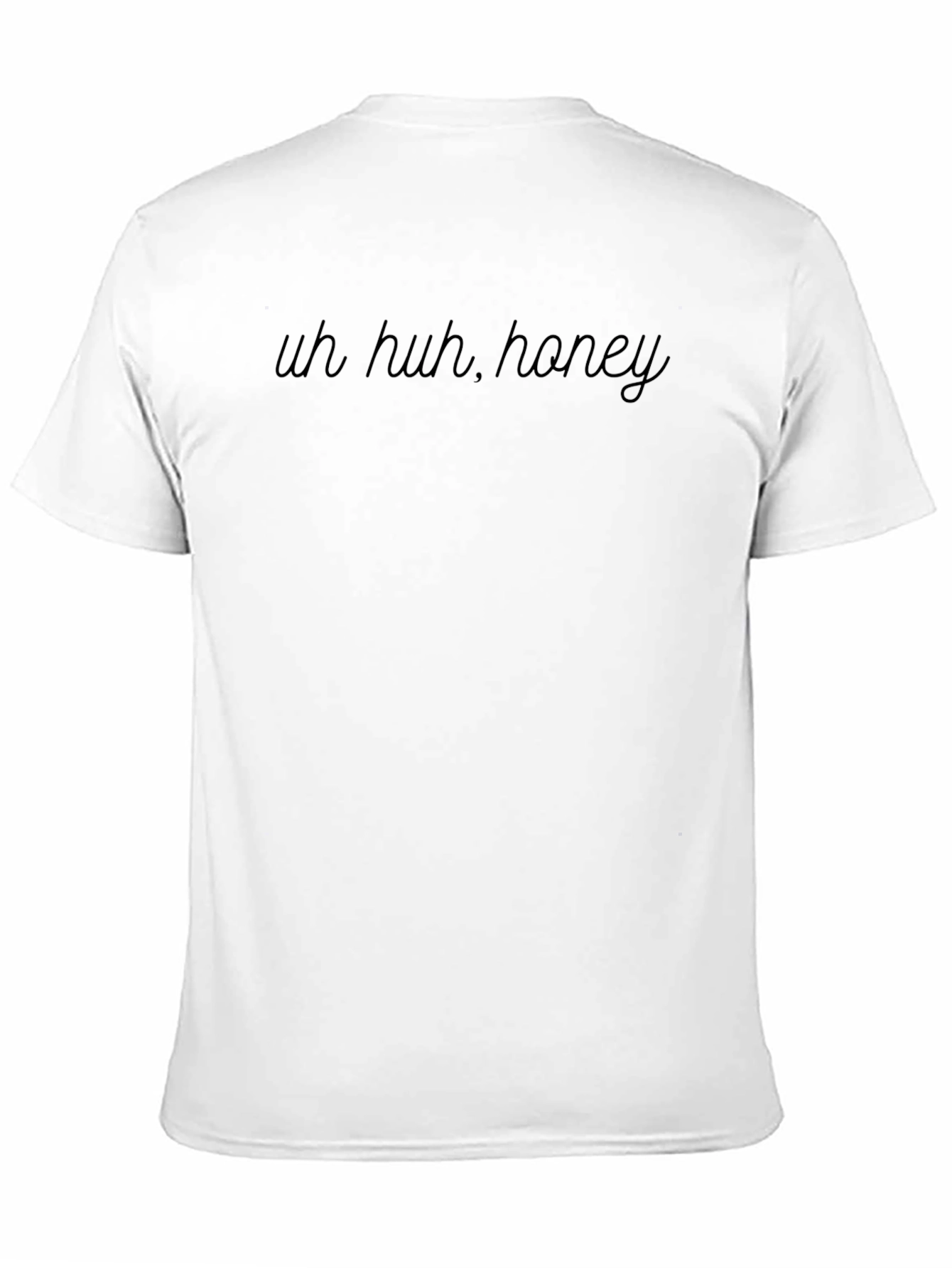 Black Uh Huh, Honey Graphic Tee - Modern Casual Style view 11