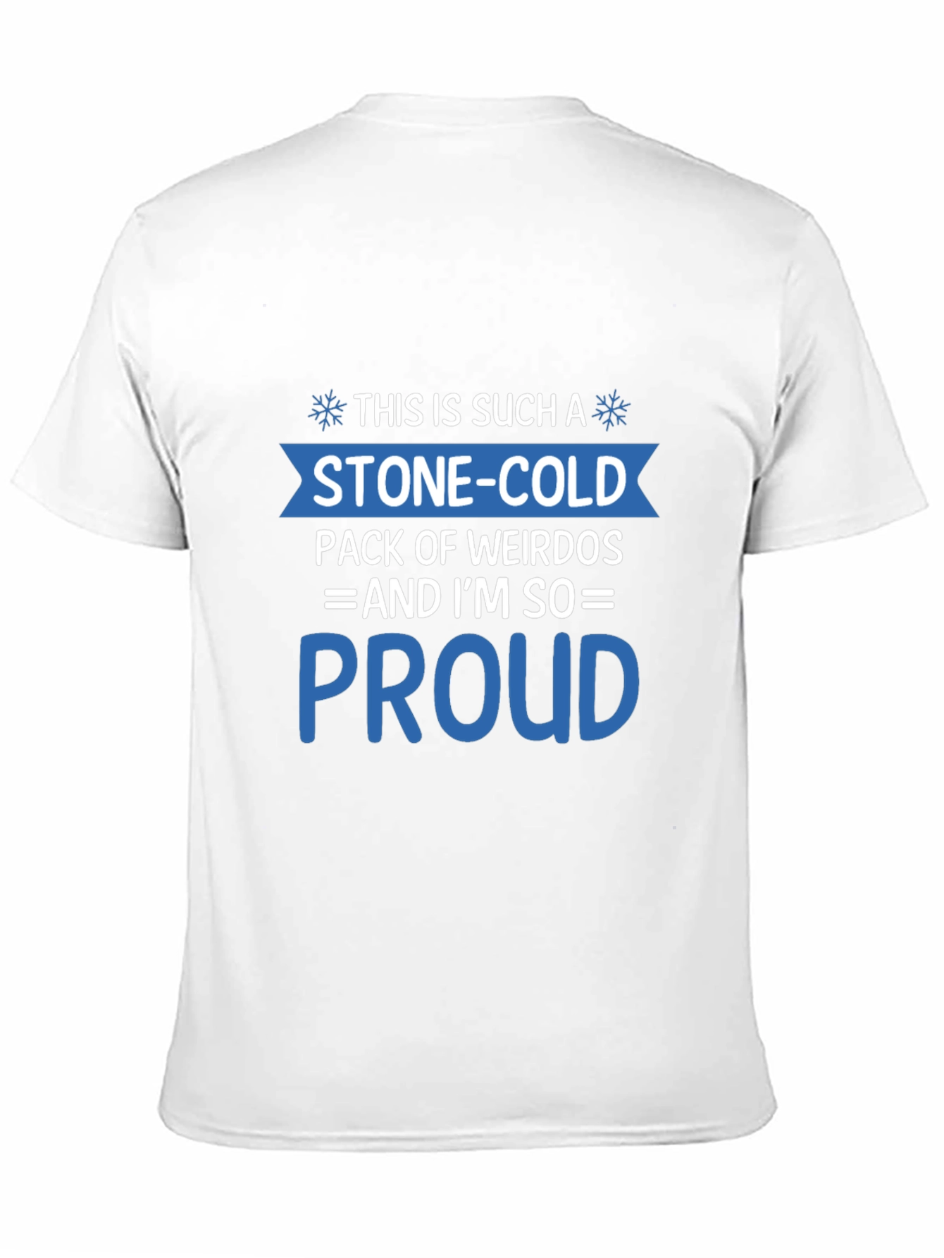 Black Stone-Cold Pack of Weirdos T-Shirt view 11