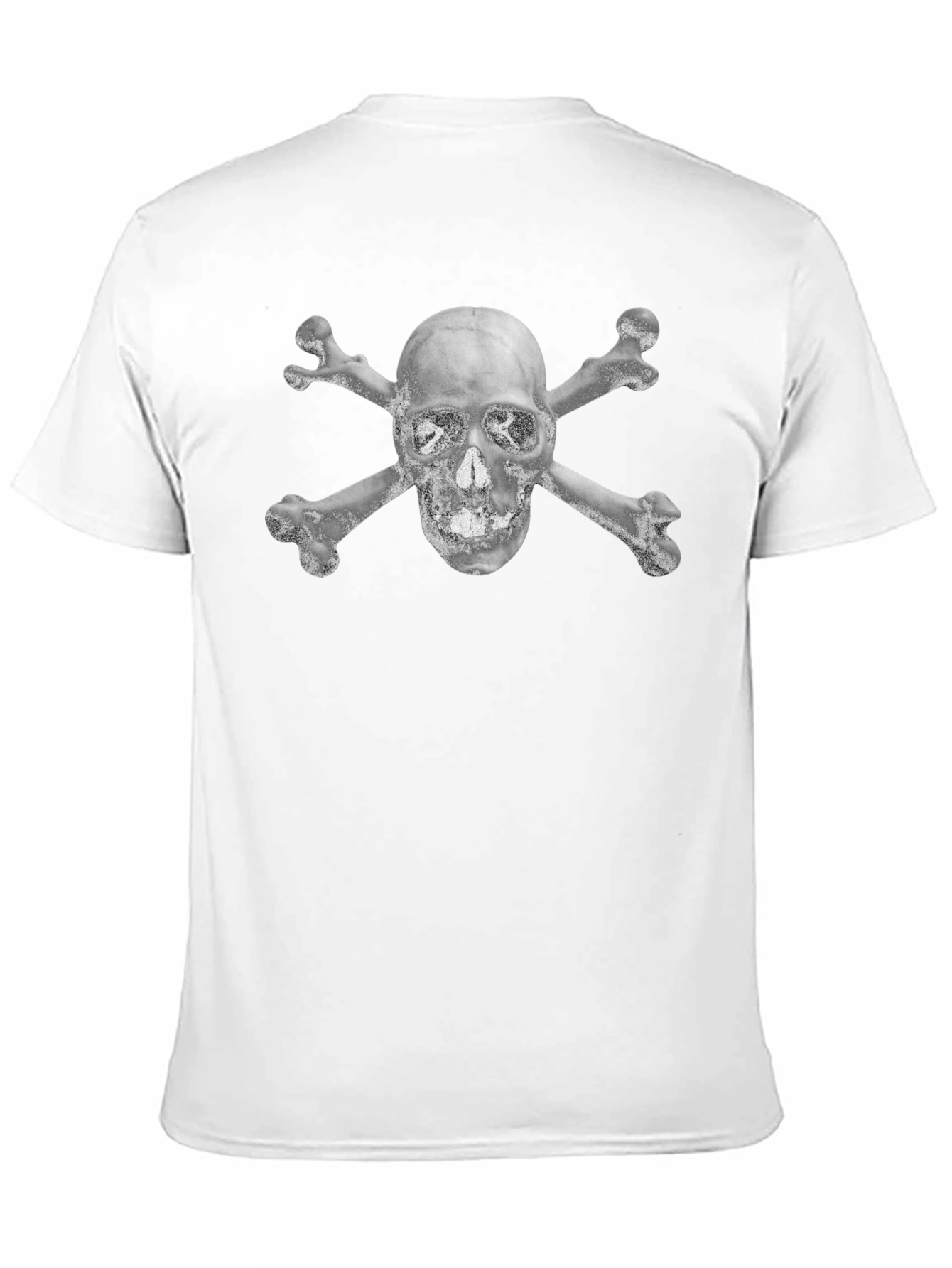 Black Skull & Crossbones Graphic Tee - Black view 11