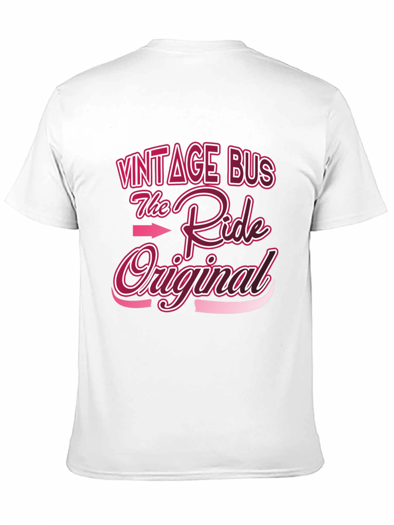 Black Vintage Bus T-Shirt - The Ride Original view 11
