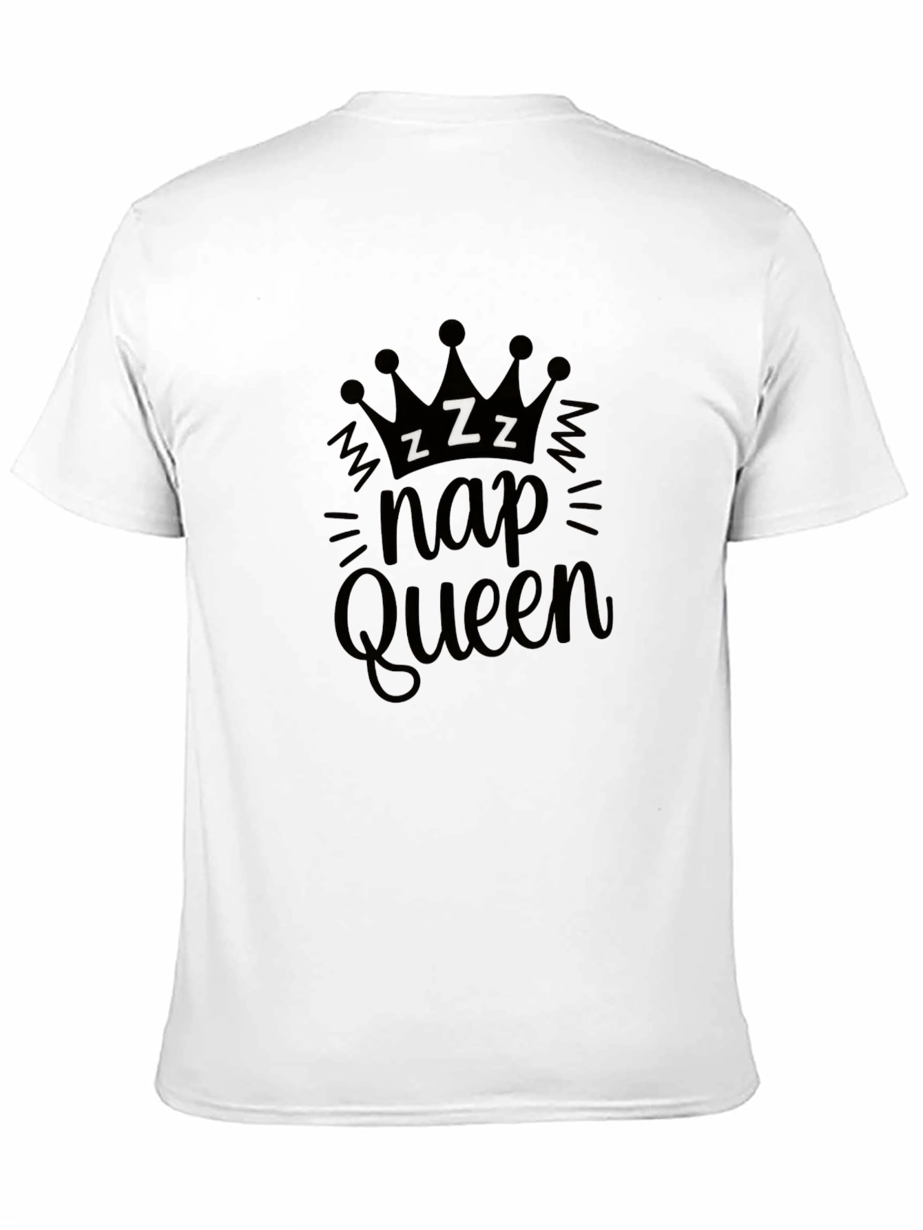 Black Nap Queen Black Graphic Tee view 11