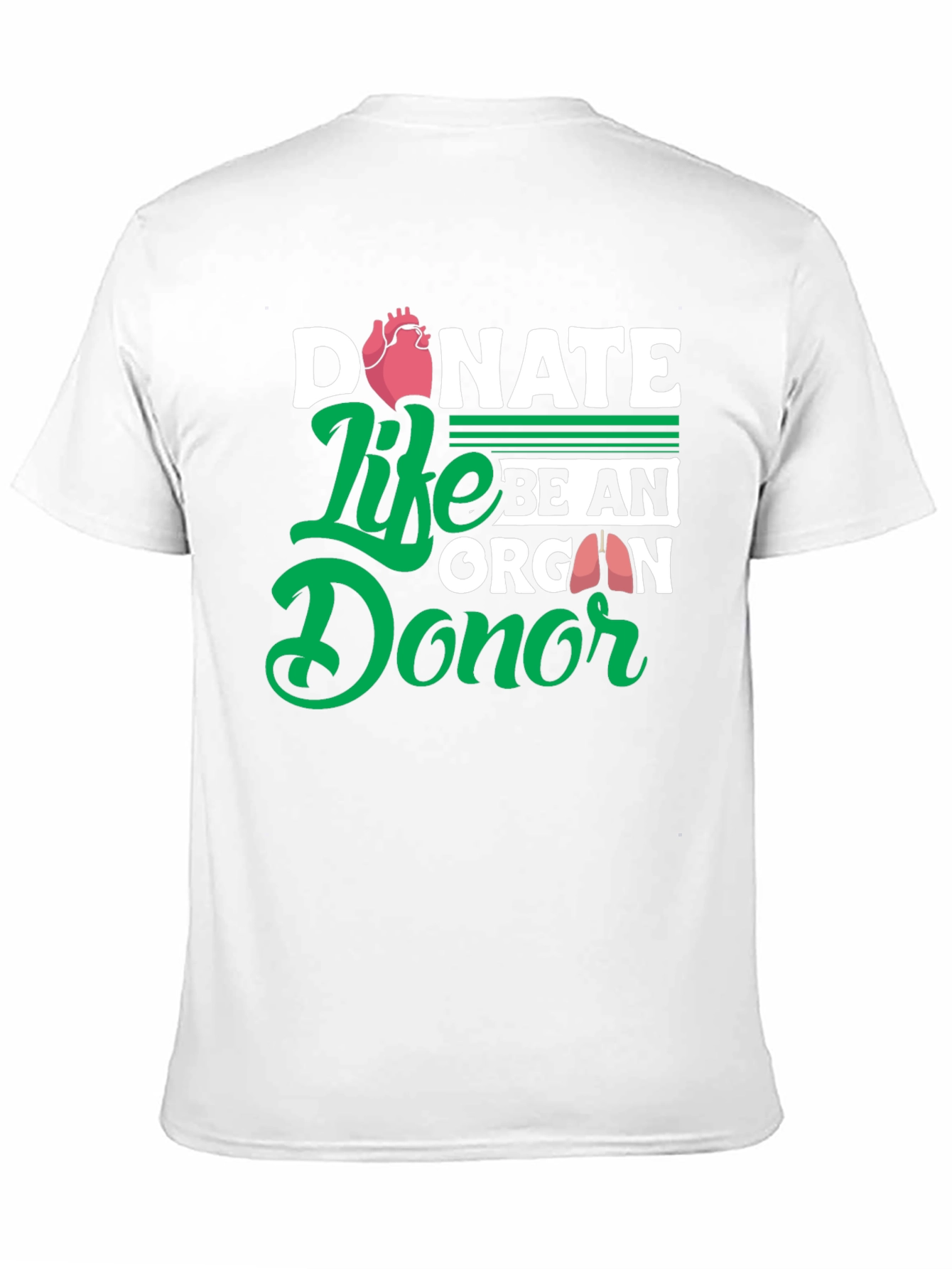 Donate Life Organ Donor Graphic T-Shirt - 11