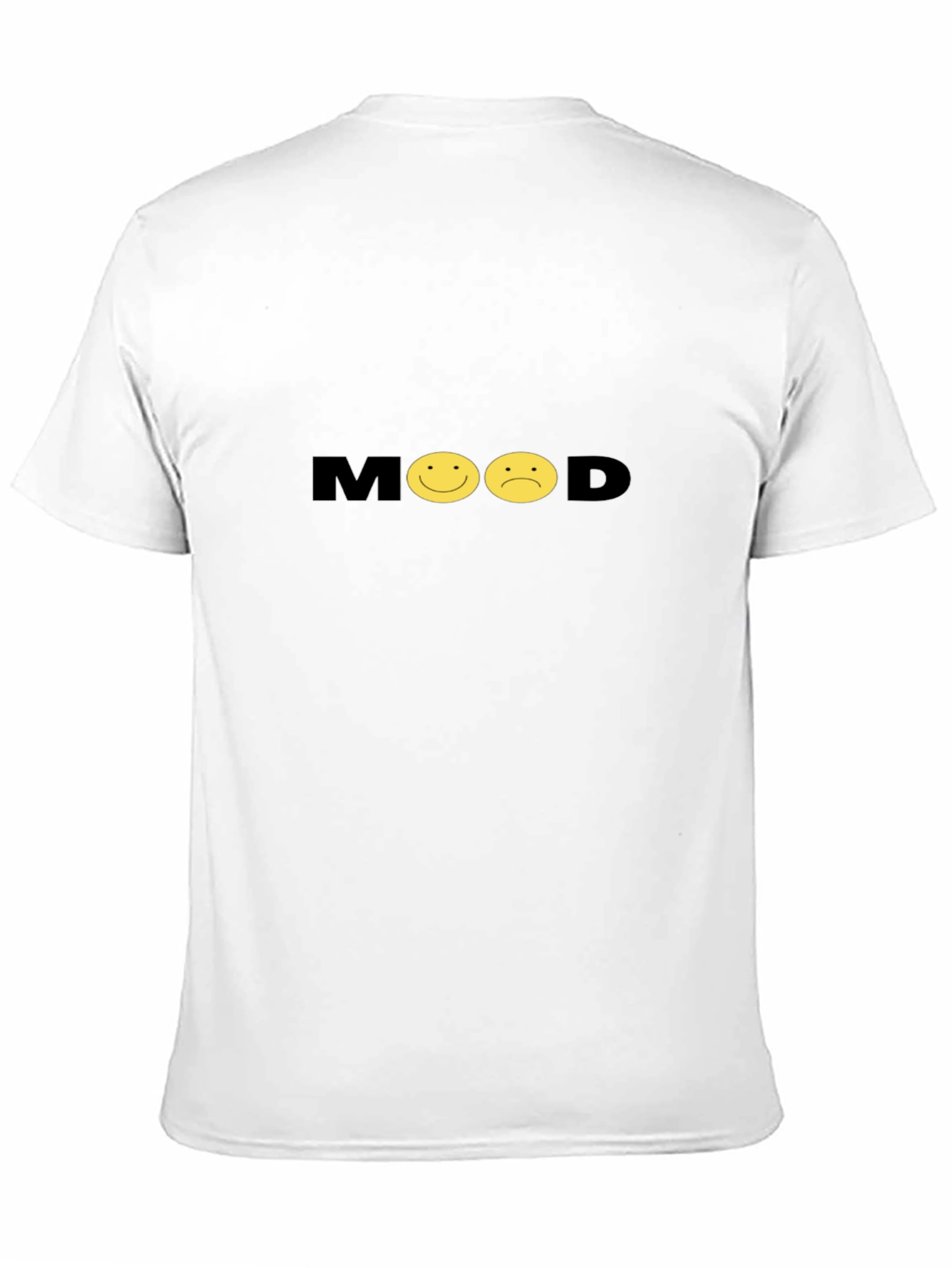 Black Mood Graphic Tee - Casual Black T-Shirt view 11
