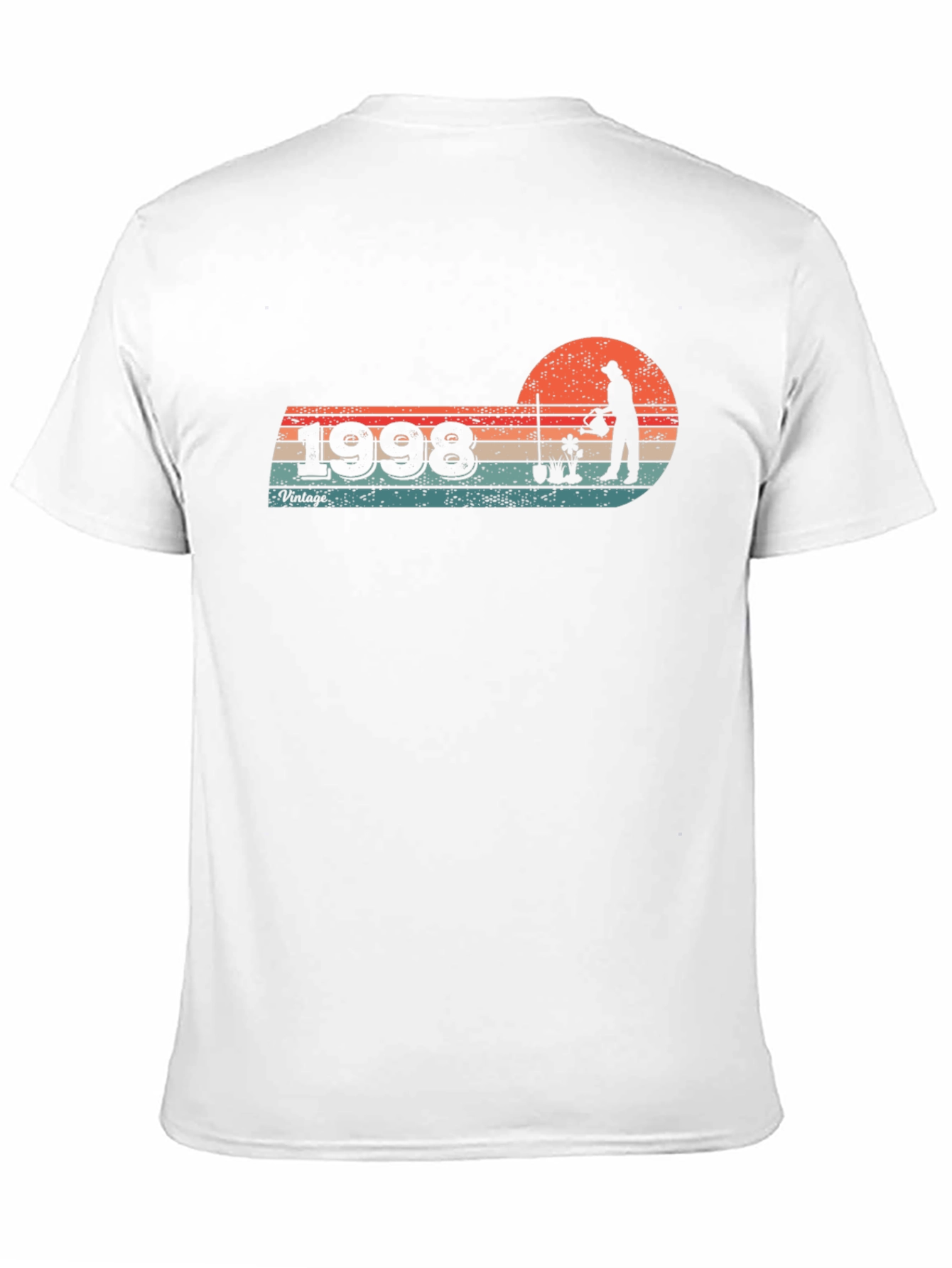 Black Vintage 1998 Gardening T-Shirt view 11