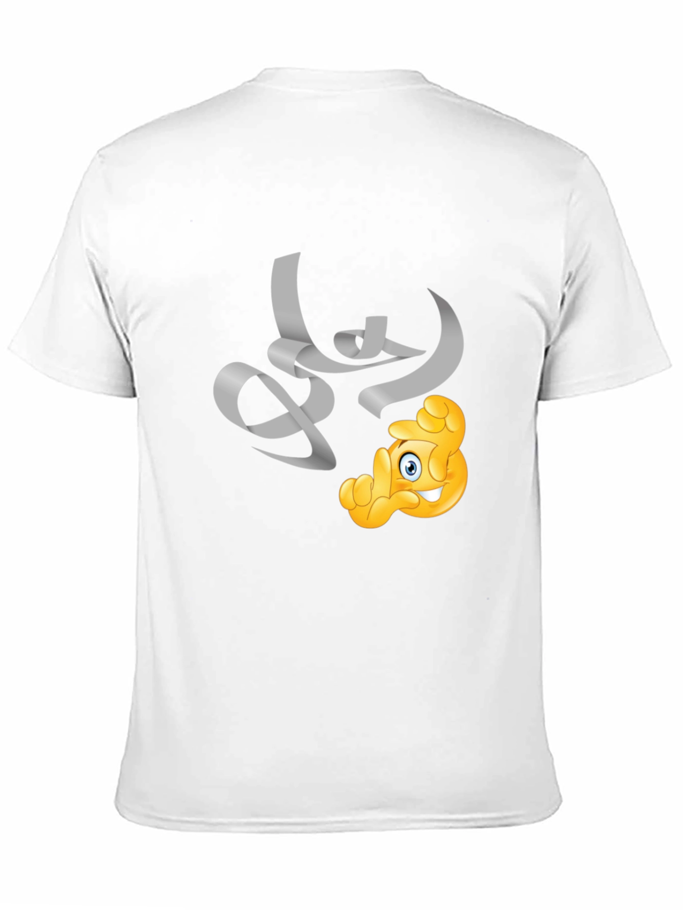 Black Unique Graphic Print Black T-Shirt view 11