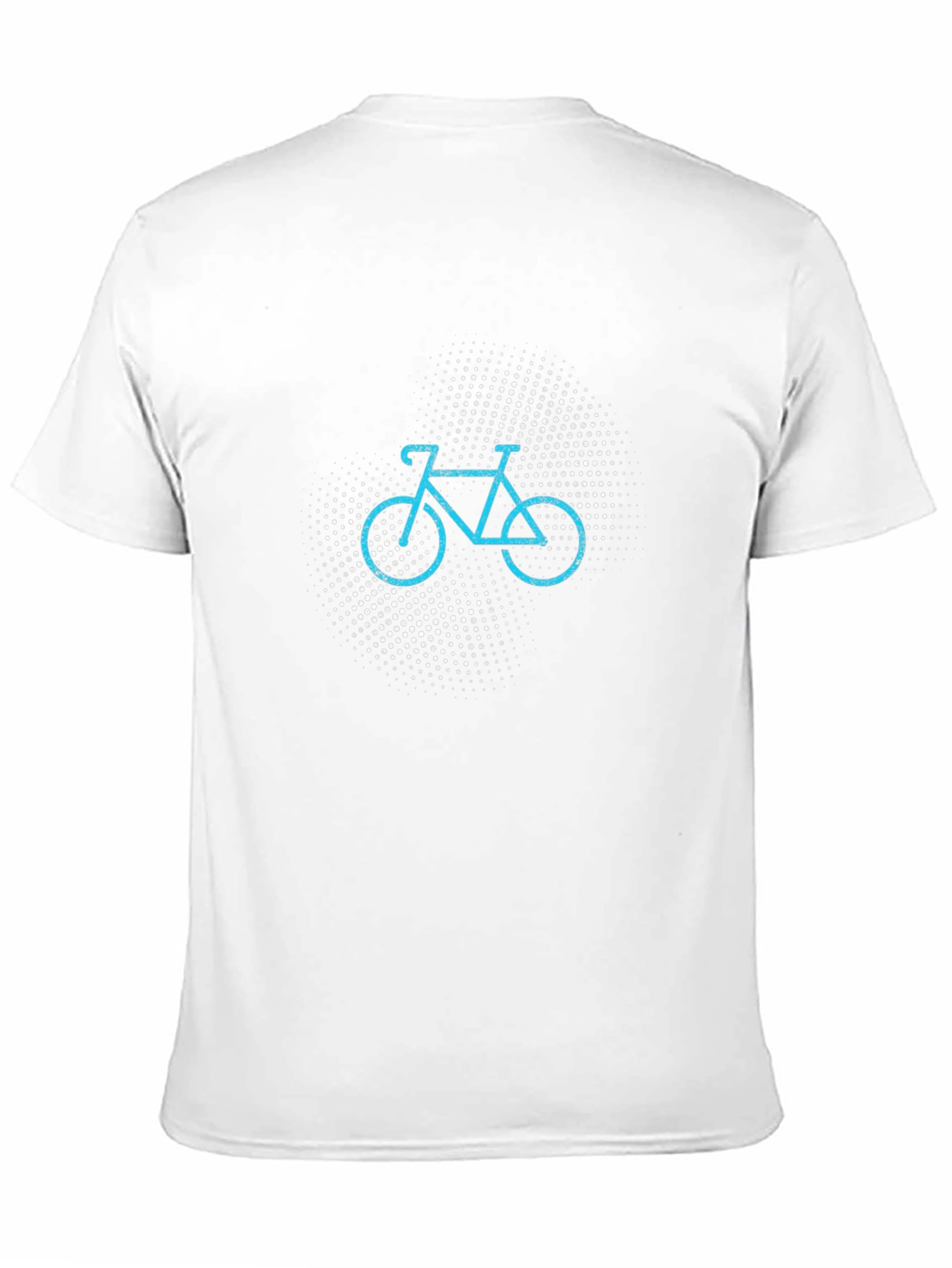 Black Cool Bicycle Graphic Tee - Men's Black T-Shirt view 11