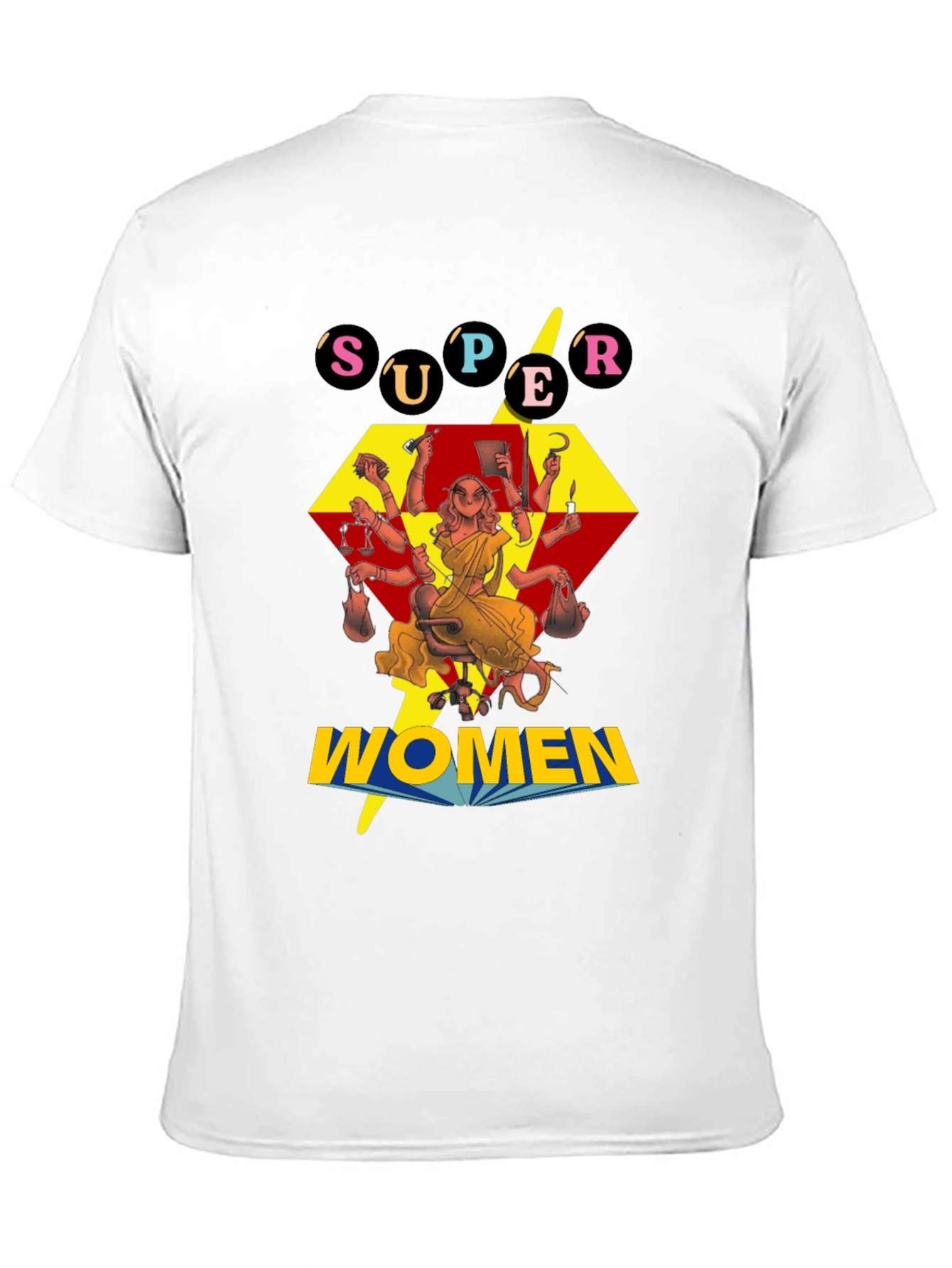 Super Women Graphic Tee - Empowering Design - 11