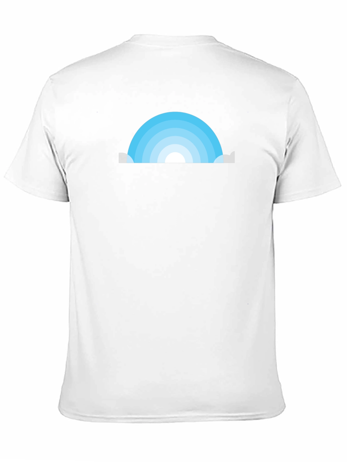 Black Skyline Arc Graphic Tee - Modern Minimalist Design view 11