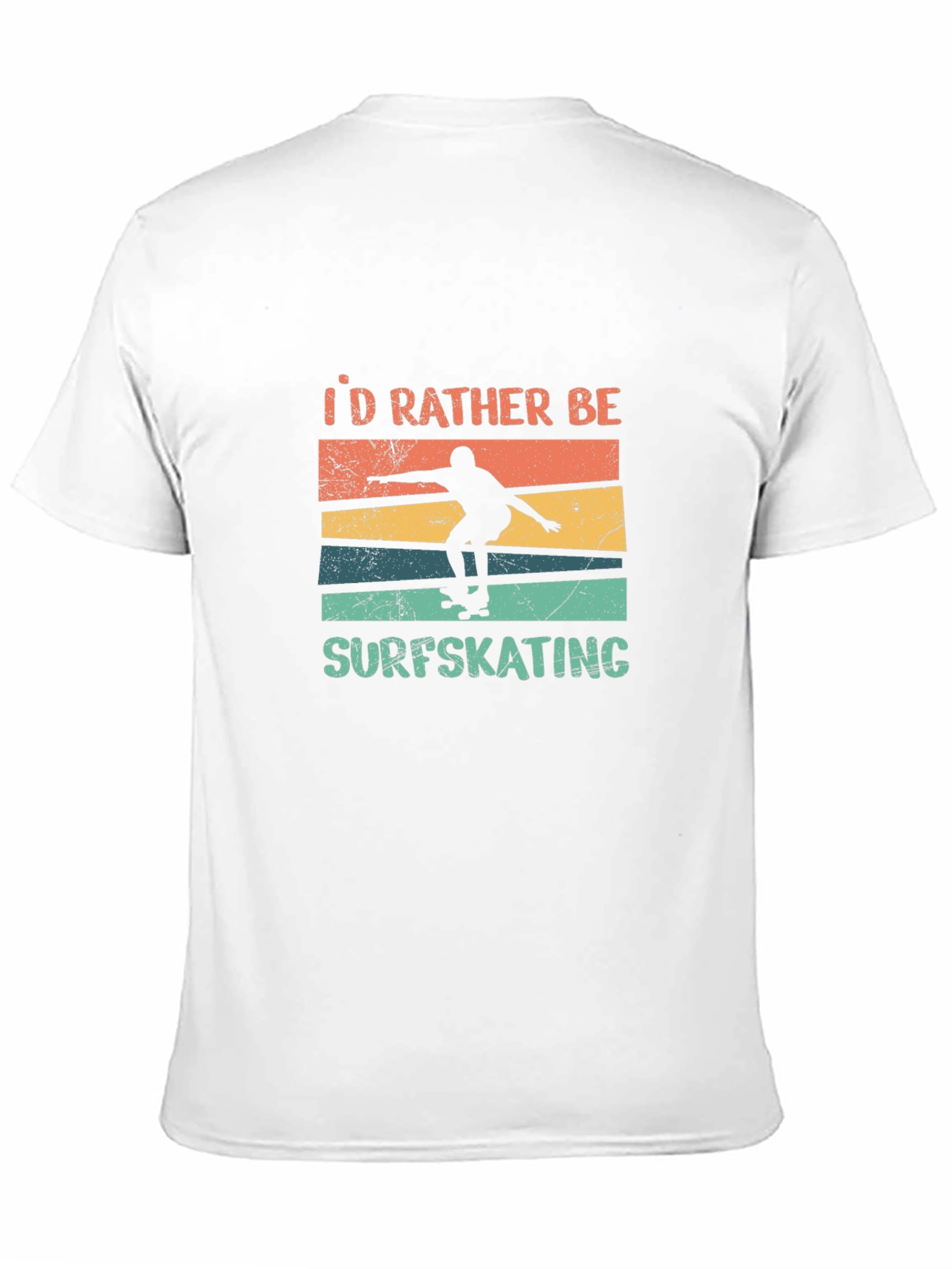 Black Surfskating Retro Graphic Tee view 11