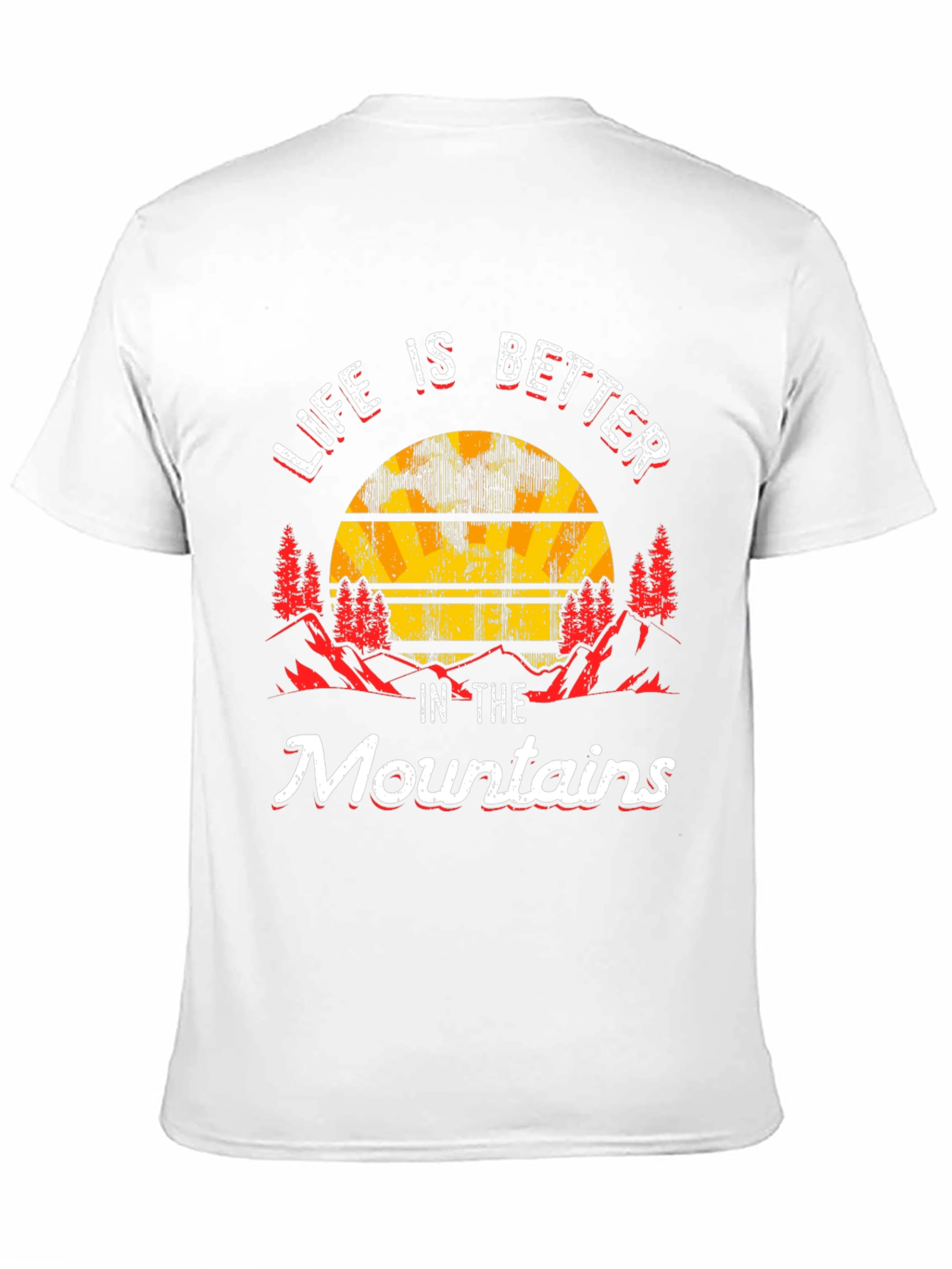 Black Life is Better in the Mountains Graphic Tee view 11