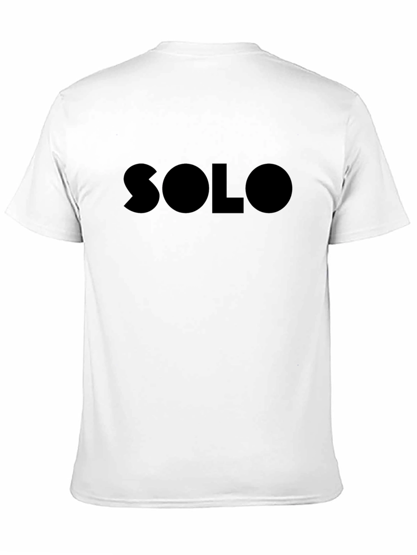 Black Stylish SOLO Black Graphic T-Shirt view 11