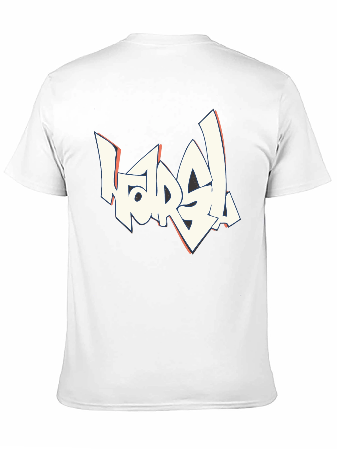 Black Bold Graphic Tee - "HORDA!" Design view 11