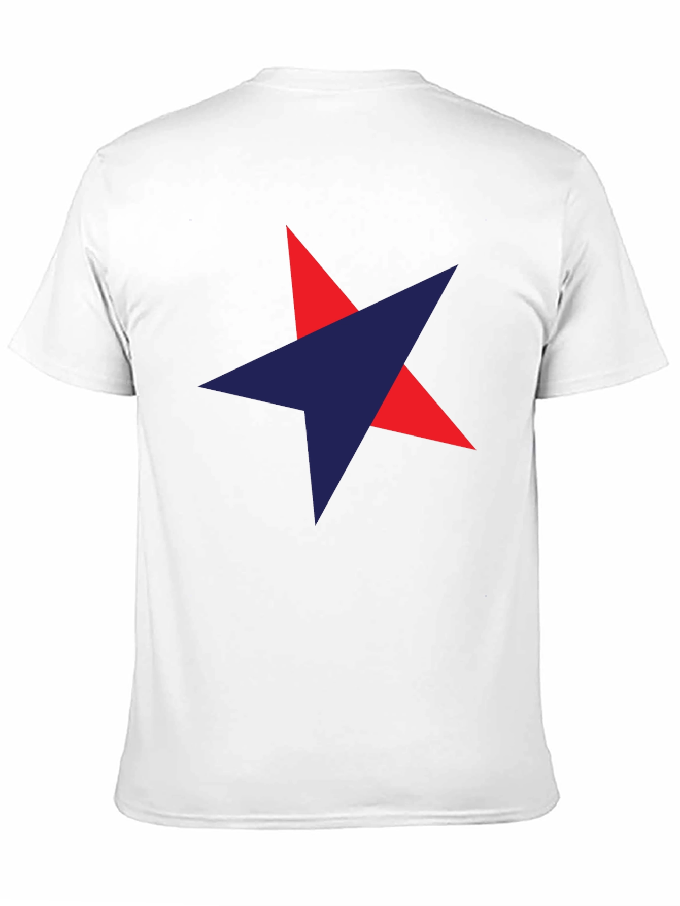 Black Star Graphic Men's Black T-Shirt view 11