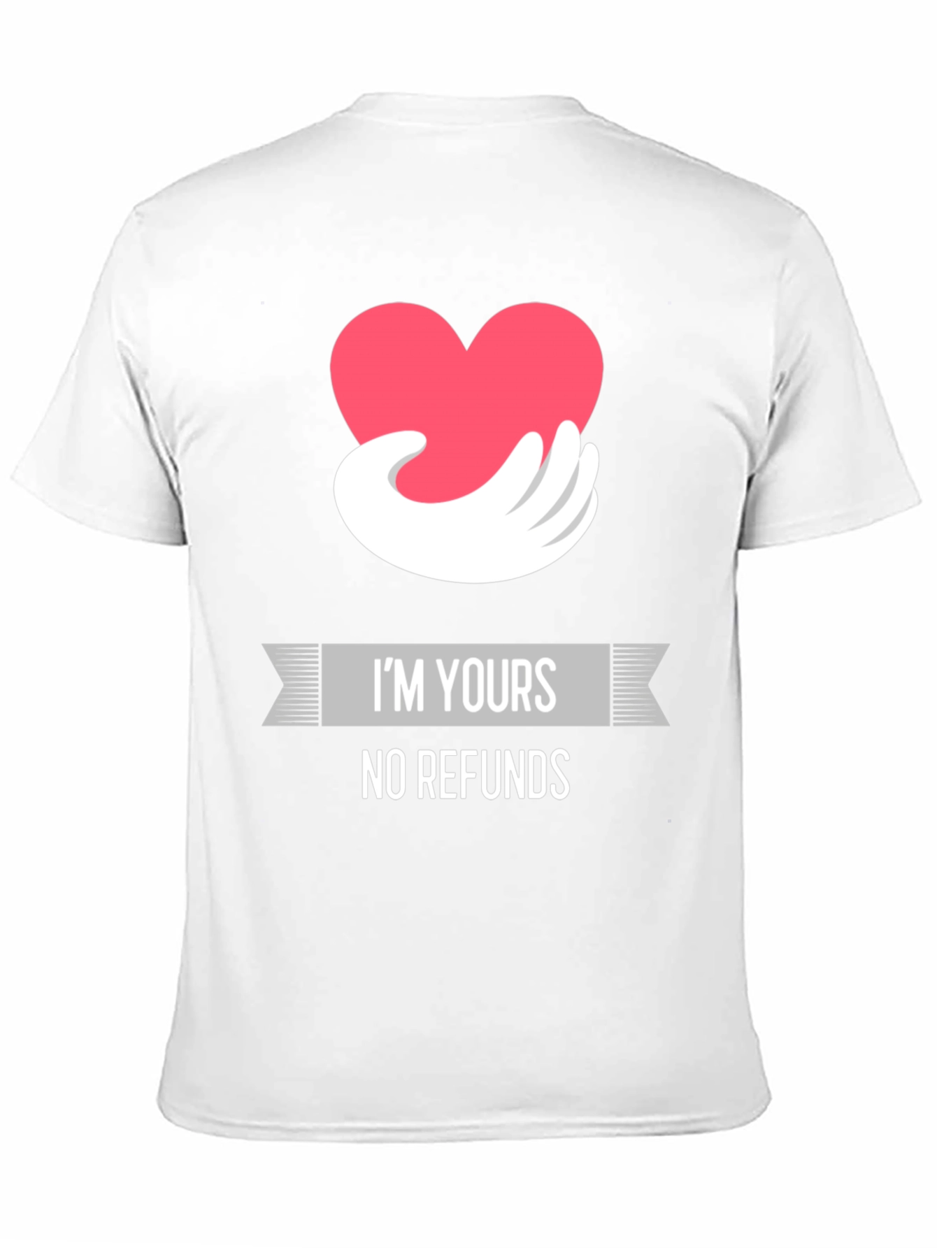 Black I'm Yours No Refunds Graphic Tee view 11