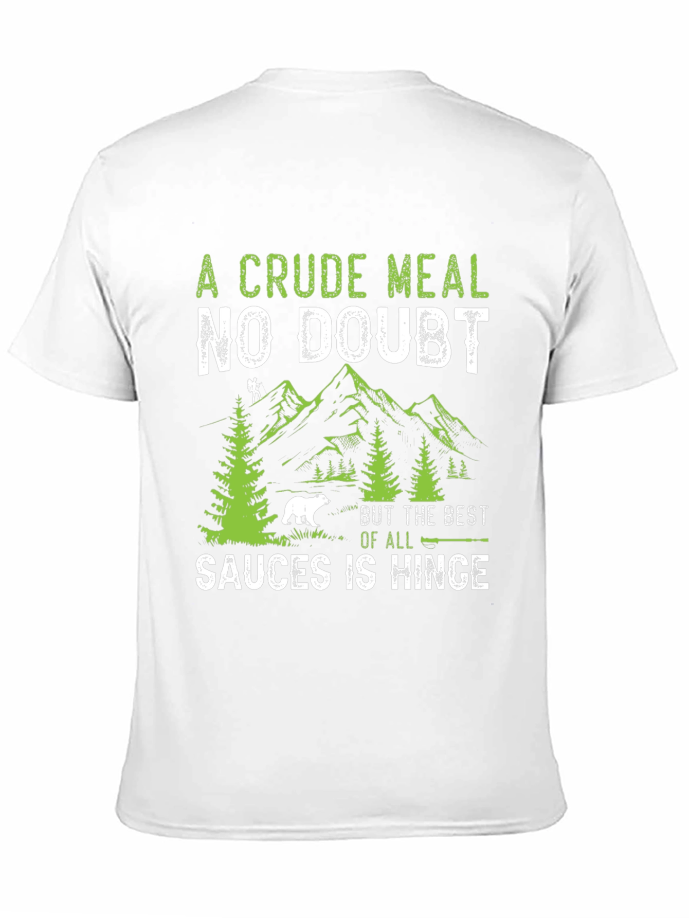 Black Crude Meal No Doubt T-Shirt view 11