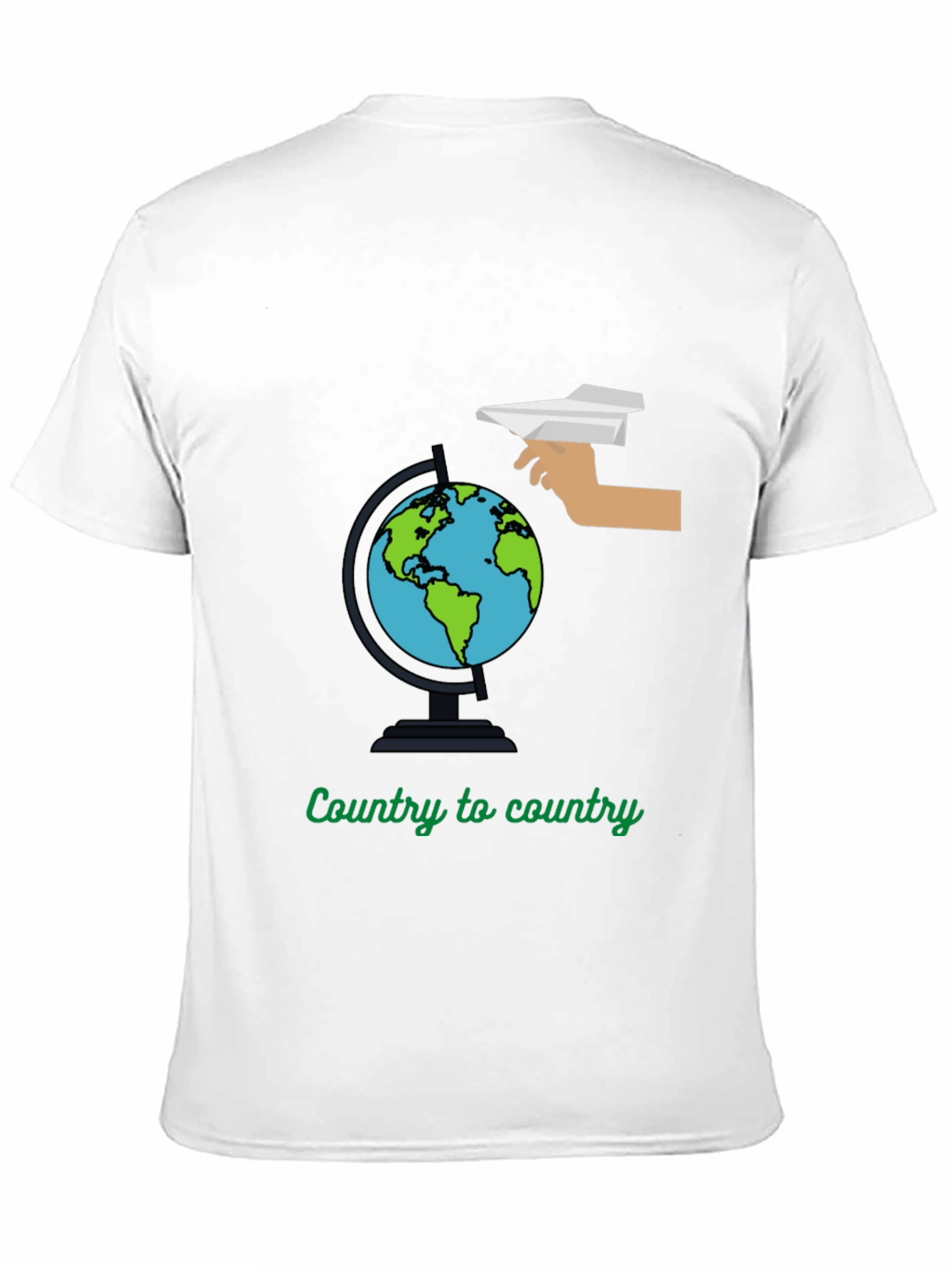 Country to Country Globe Graphic Tee - Travel T-Shirt - 11