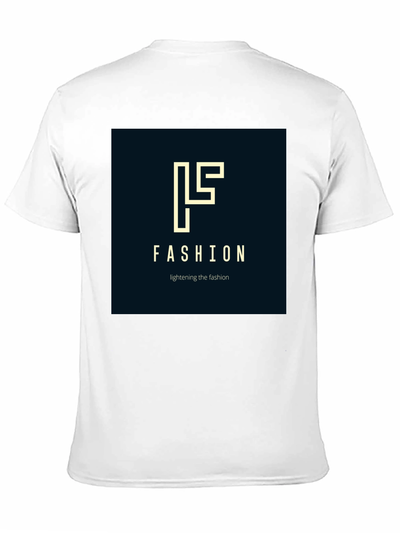 Black Fashion Logo Black T-Shirt - Stylish Modern Design view 11