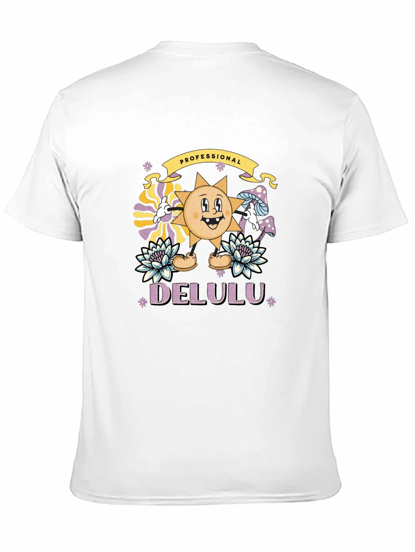 Black Professional Delulu Graphic T-Shirt view 11