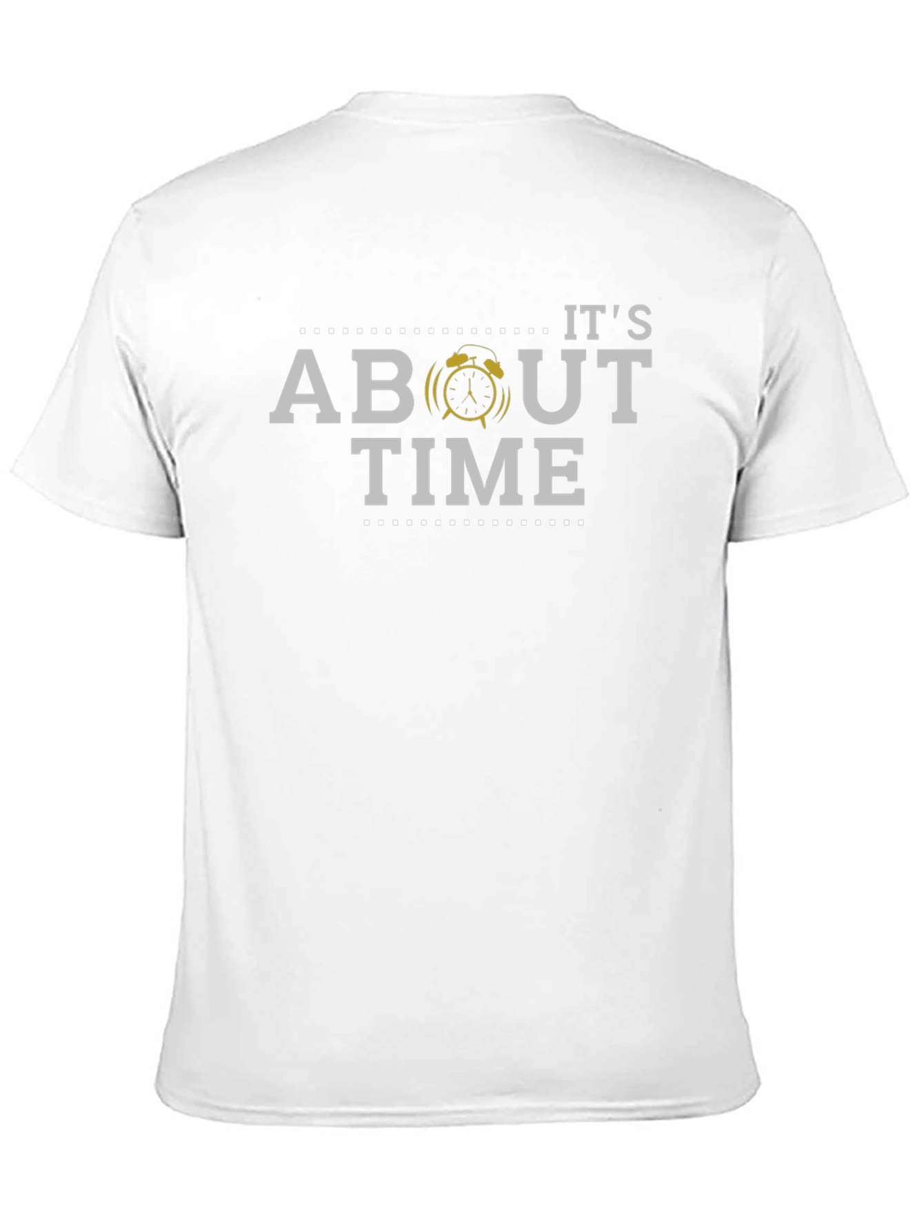 Black It's About Time Graphic Tee - Black Cotton Blend view 11