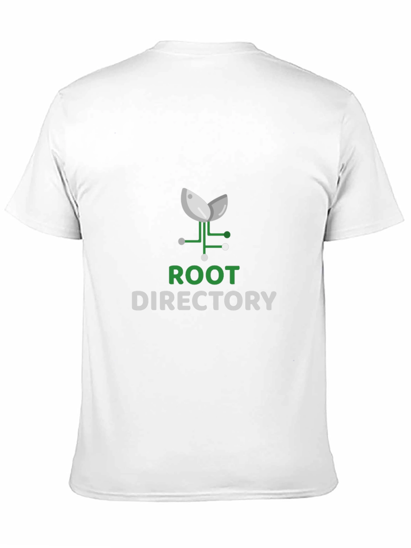 Black Root Directory Black T-Shirt view 11