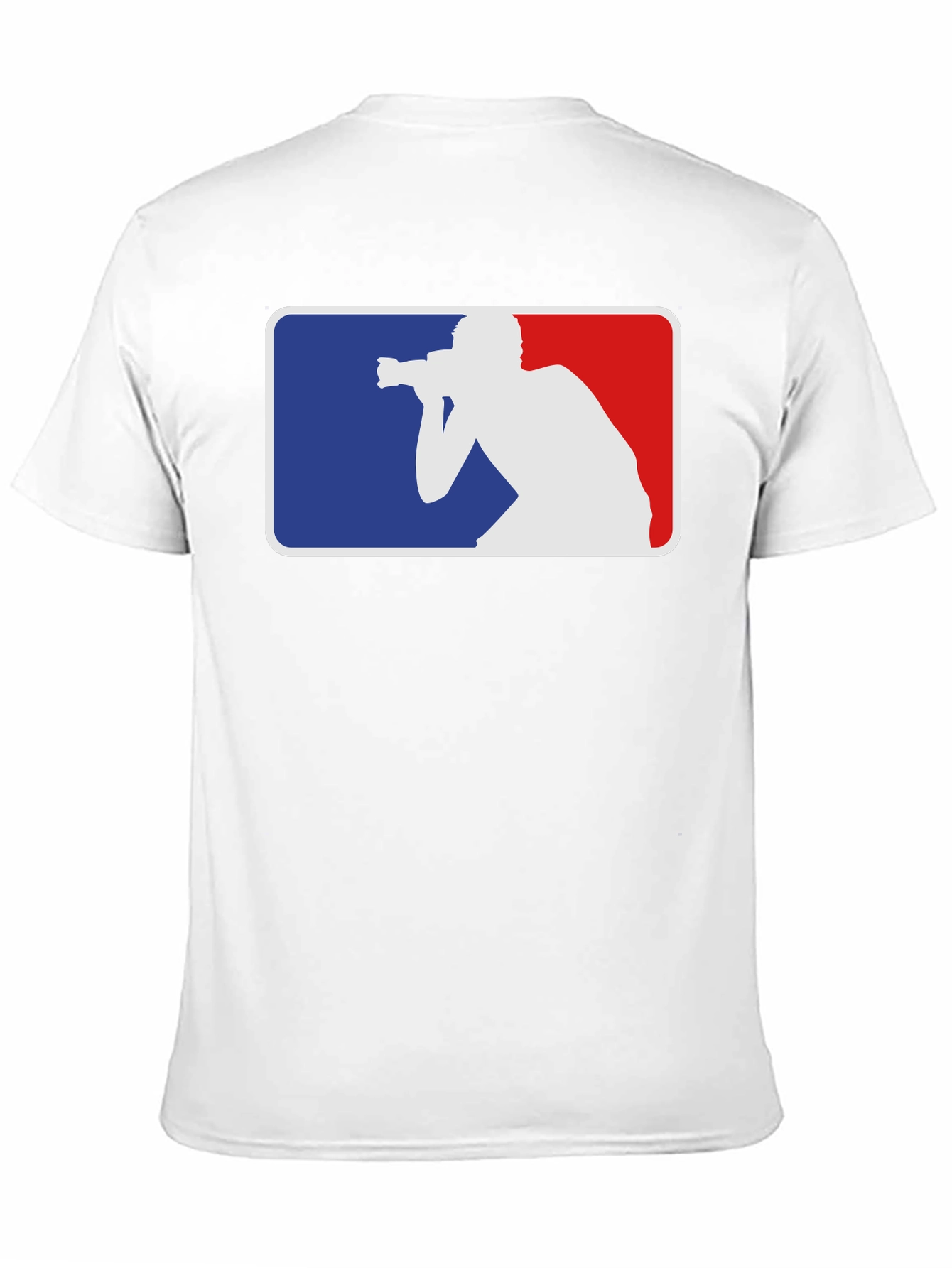 Black Photographer MLB Logo Style T-Shirt view 11