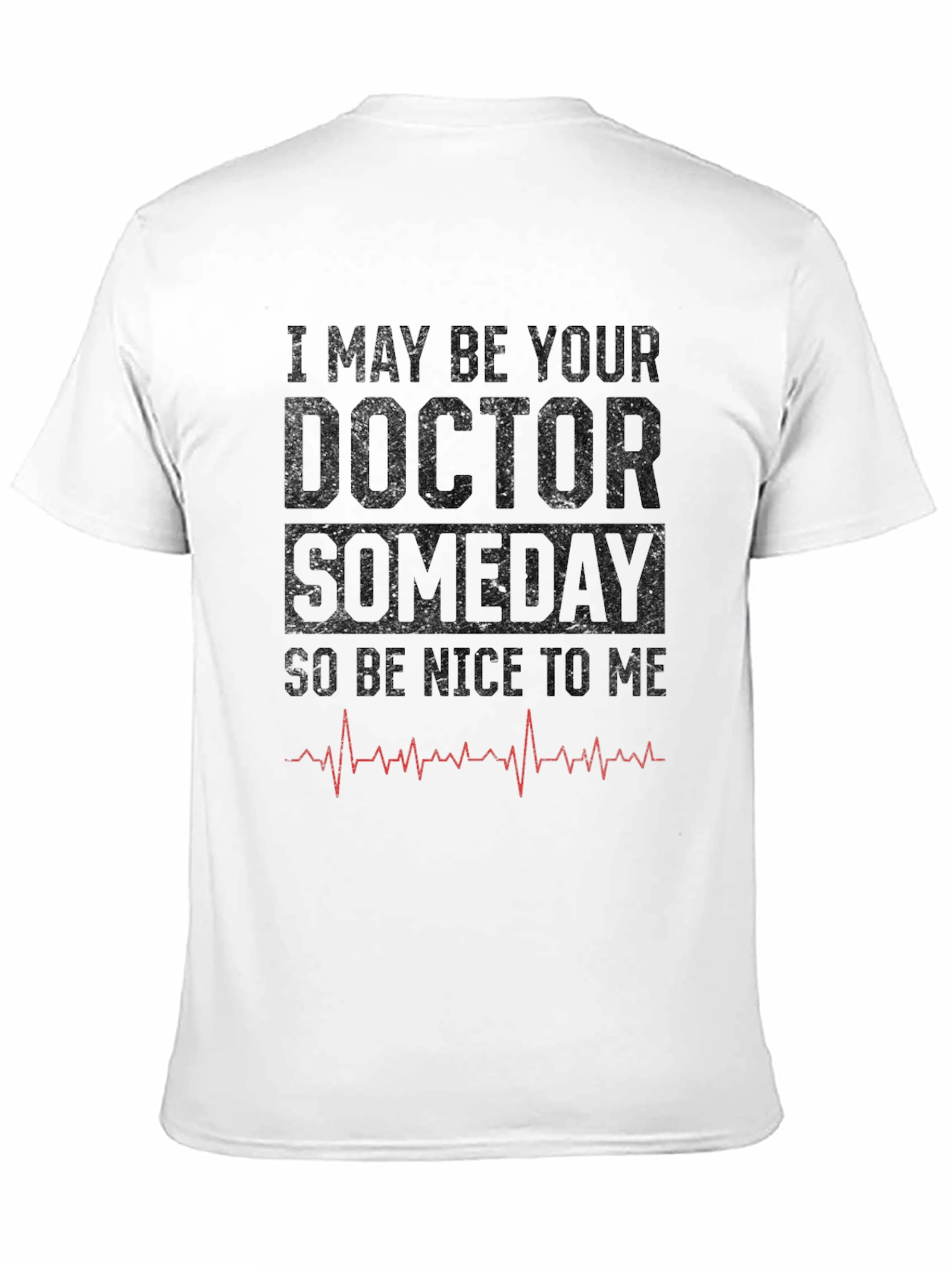 Black Future Doctor T-Shirt - Be Nice to Me! view 11