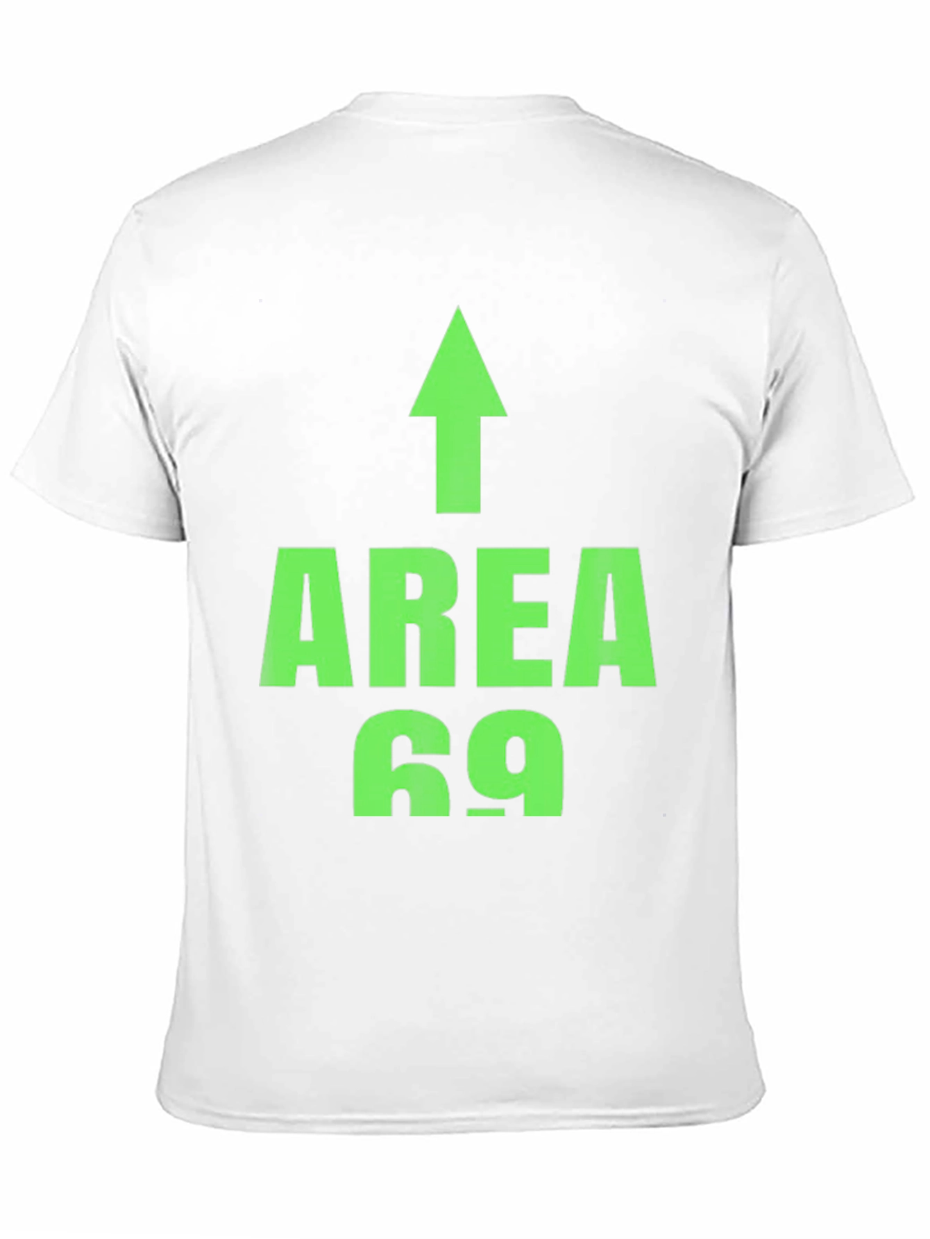 Black Area 69 Funny Novelty T-Shirt view 11