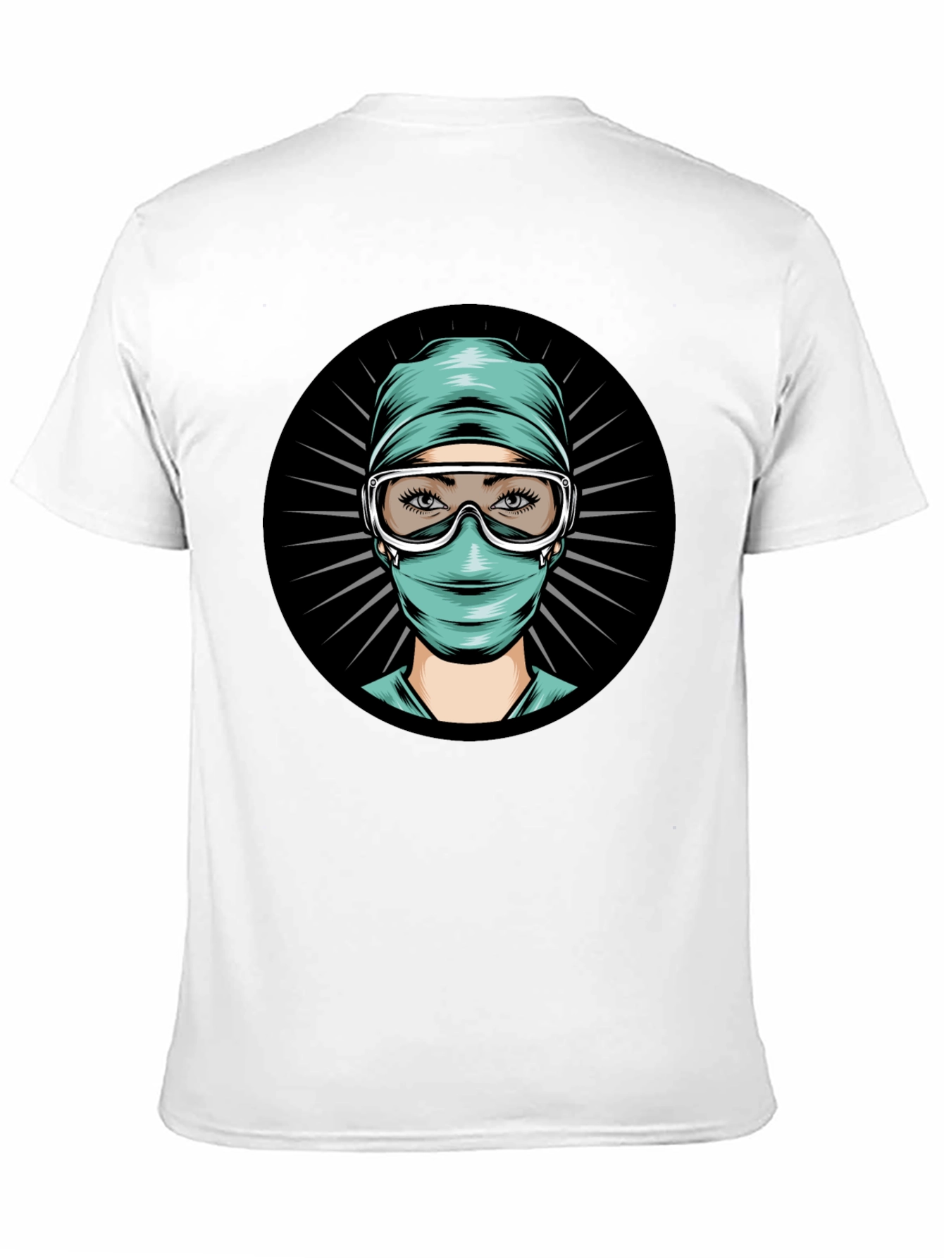 Black Surgeon Graphic Tee - Black Cotton Blend view 11