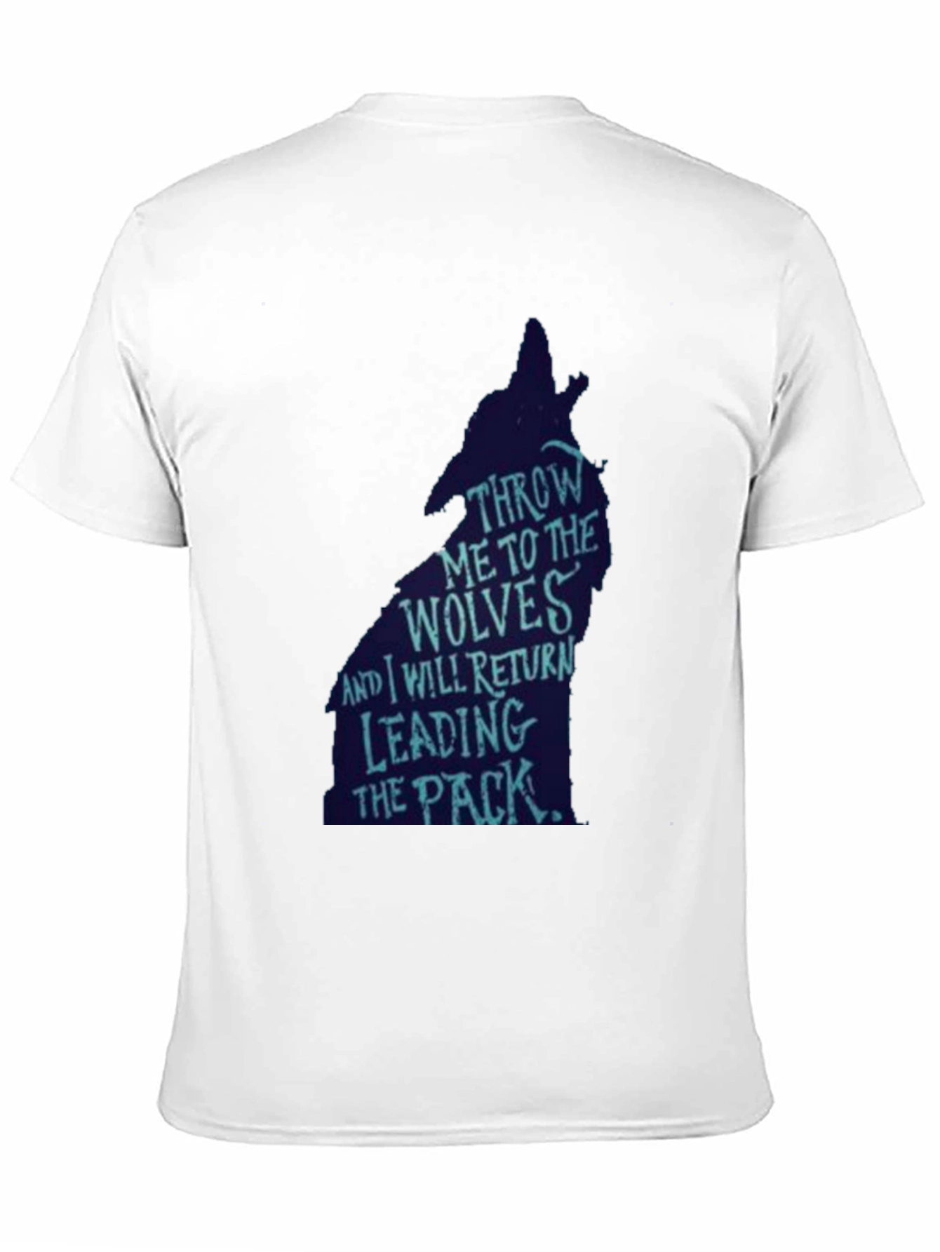 Black Wolf Pack Leader Graphic Tee - Black view 11