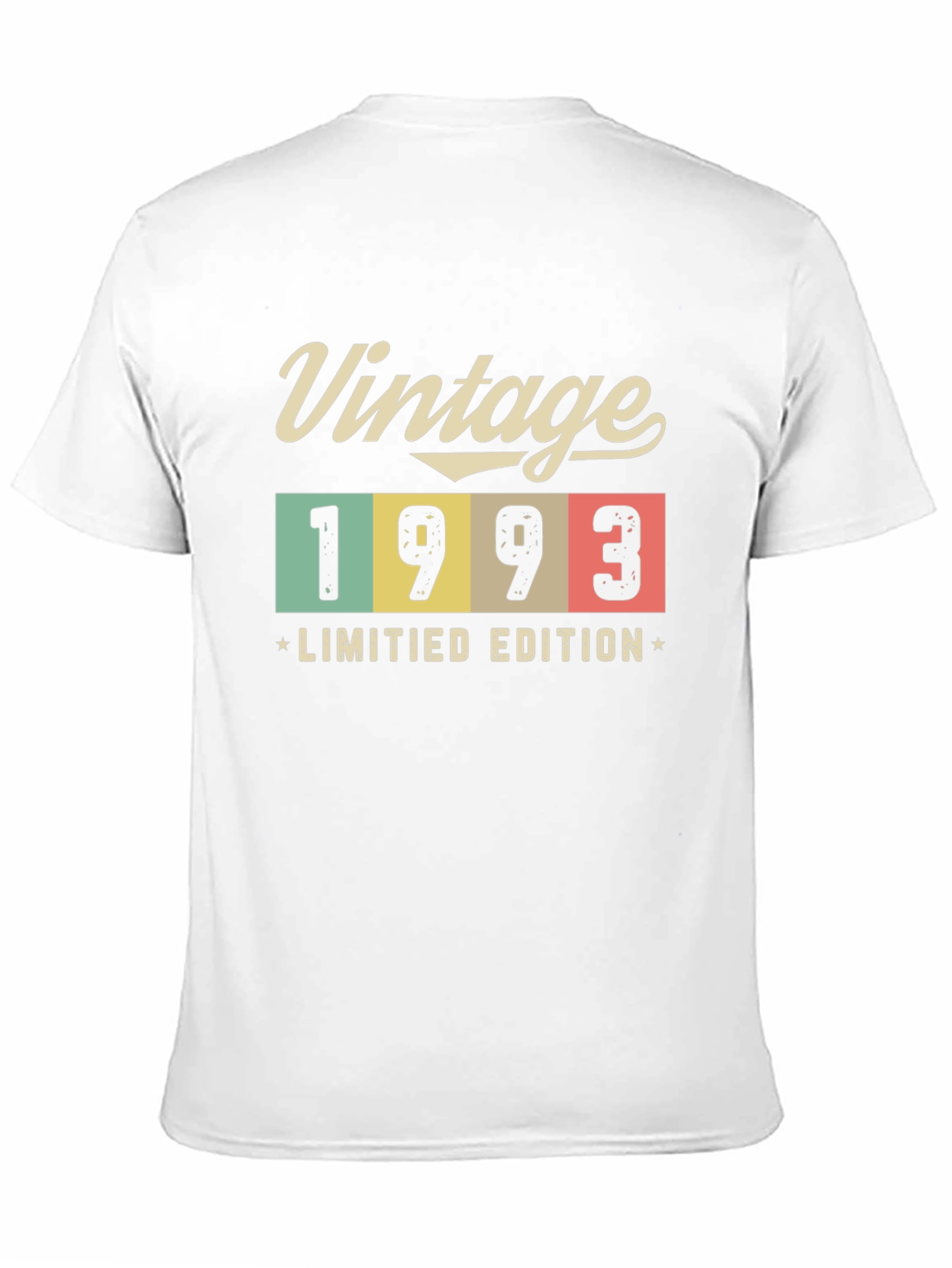 Black Vintage 1993 Limited Edition T-Shirt view 11