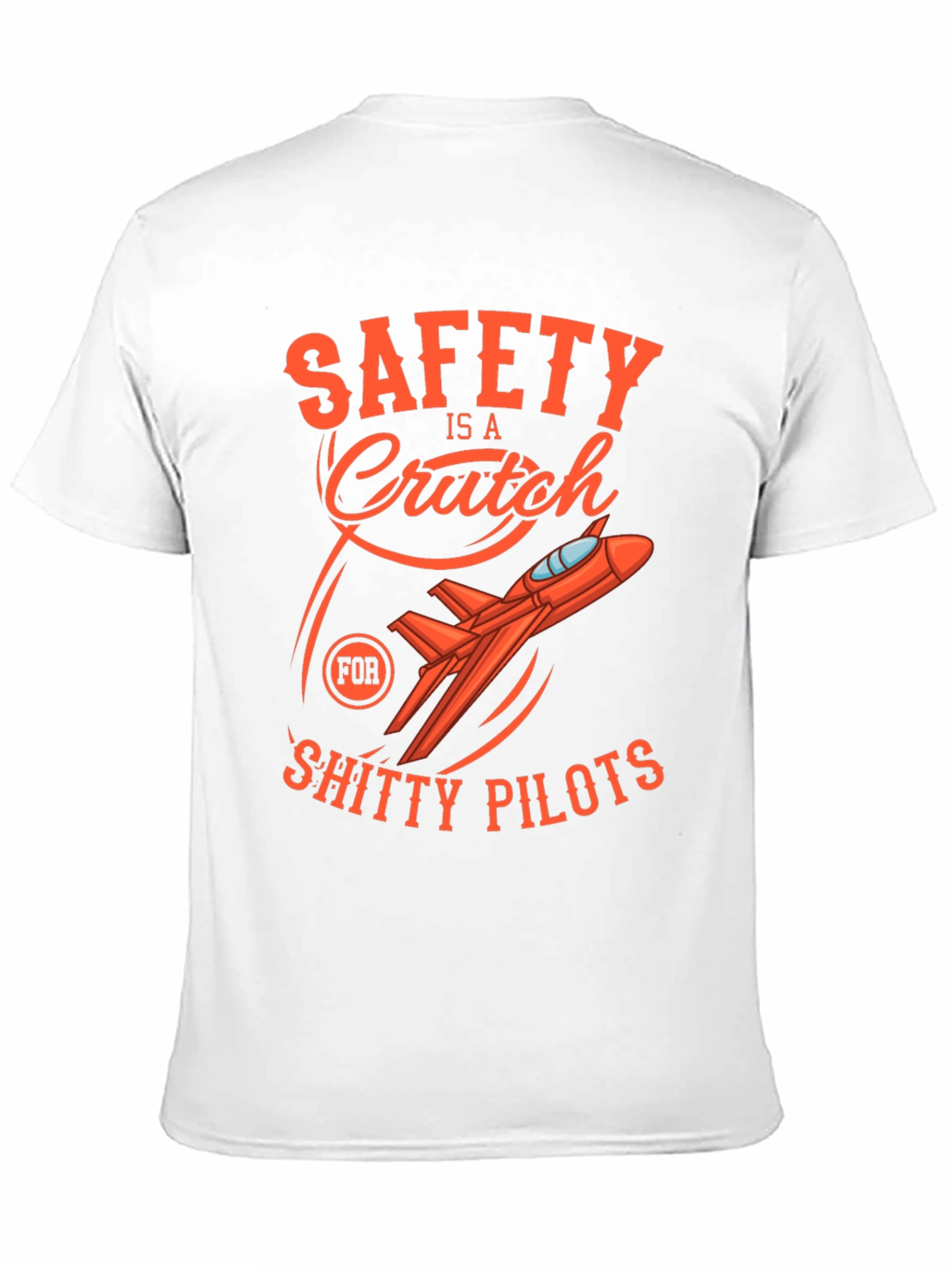 Black Safety is a Crutch T-Shirt view 11