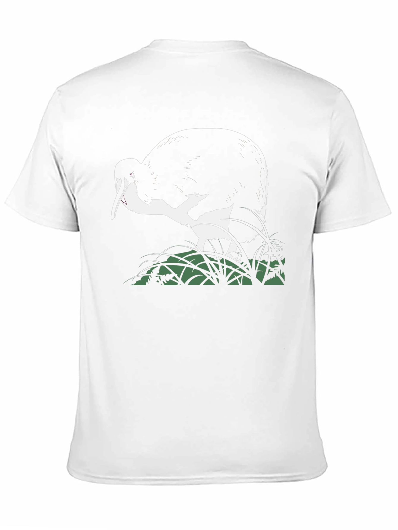 Black Black T-Shirt with Ibis Design view 11